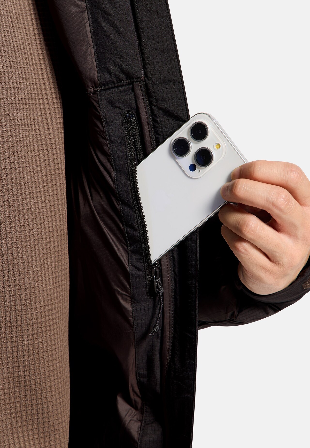 Down Hooded Insulated Jacket