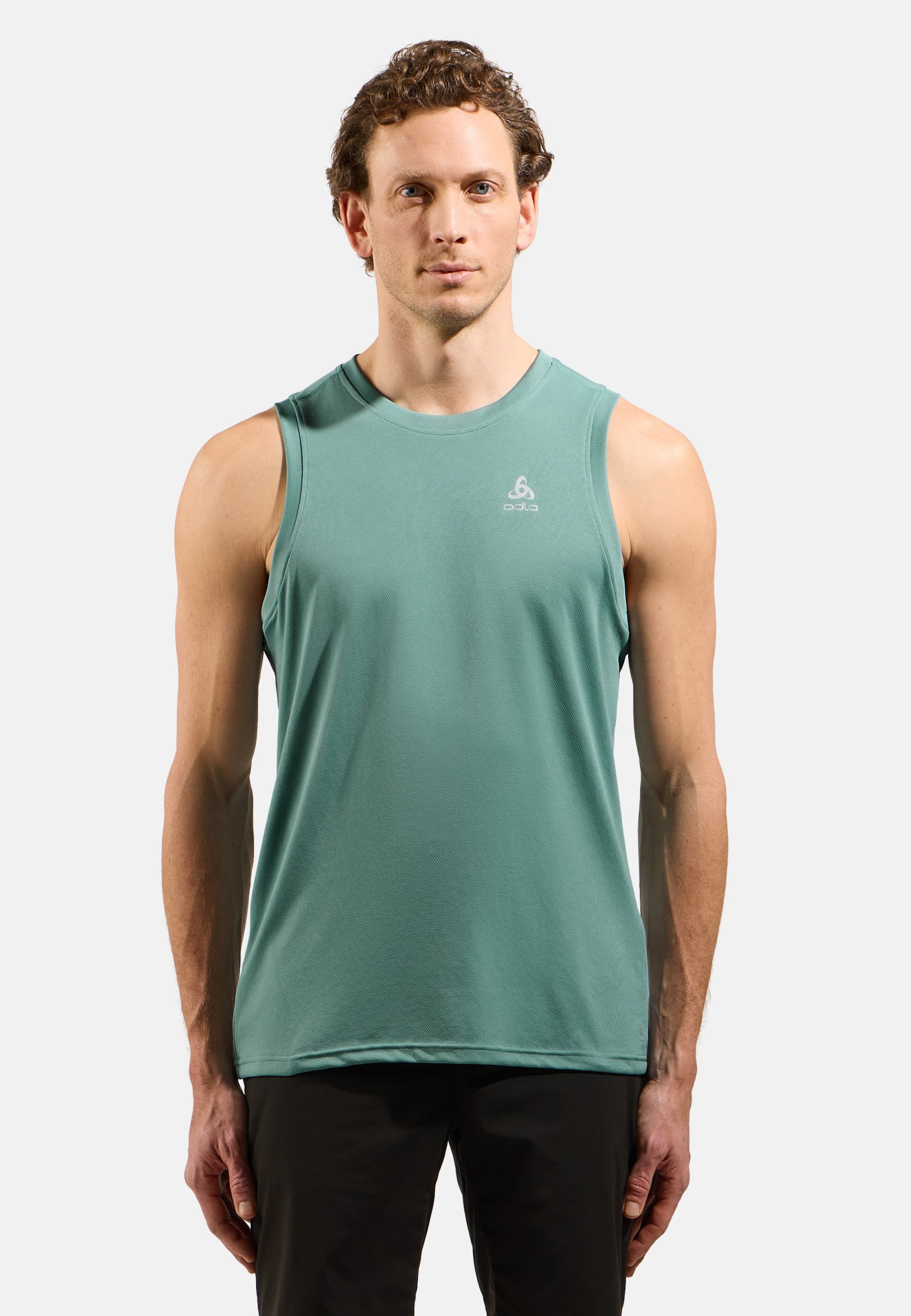 Odlo F-Dry Tanktop für Herren, S, grün