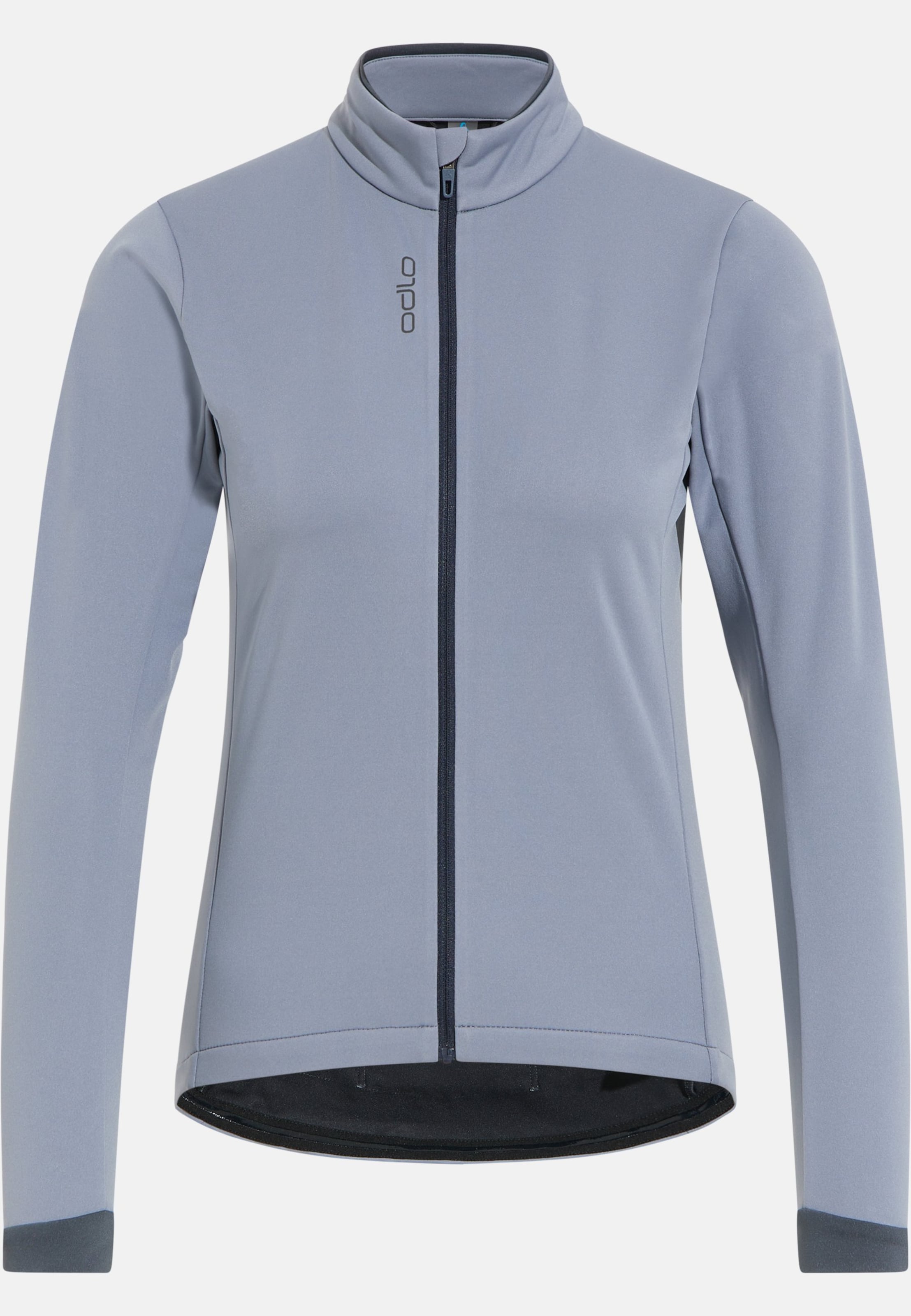 Odlo Zeroweight Warm Radjacke für Damen - Radsport - grau, L