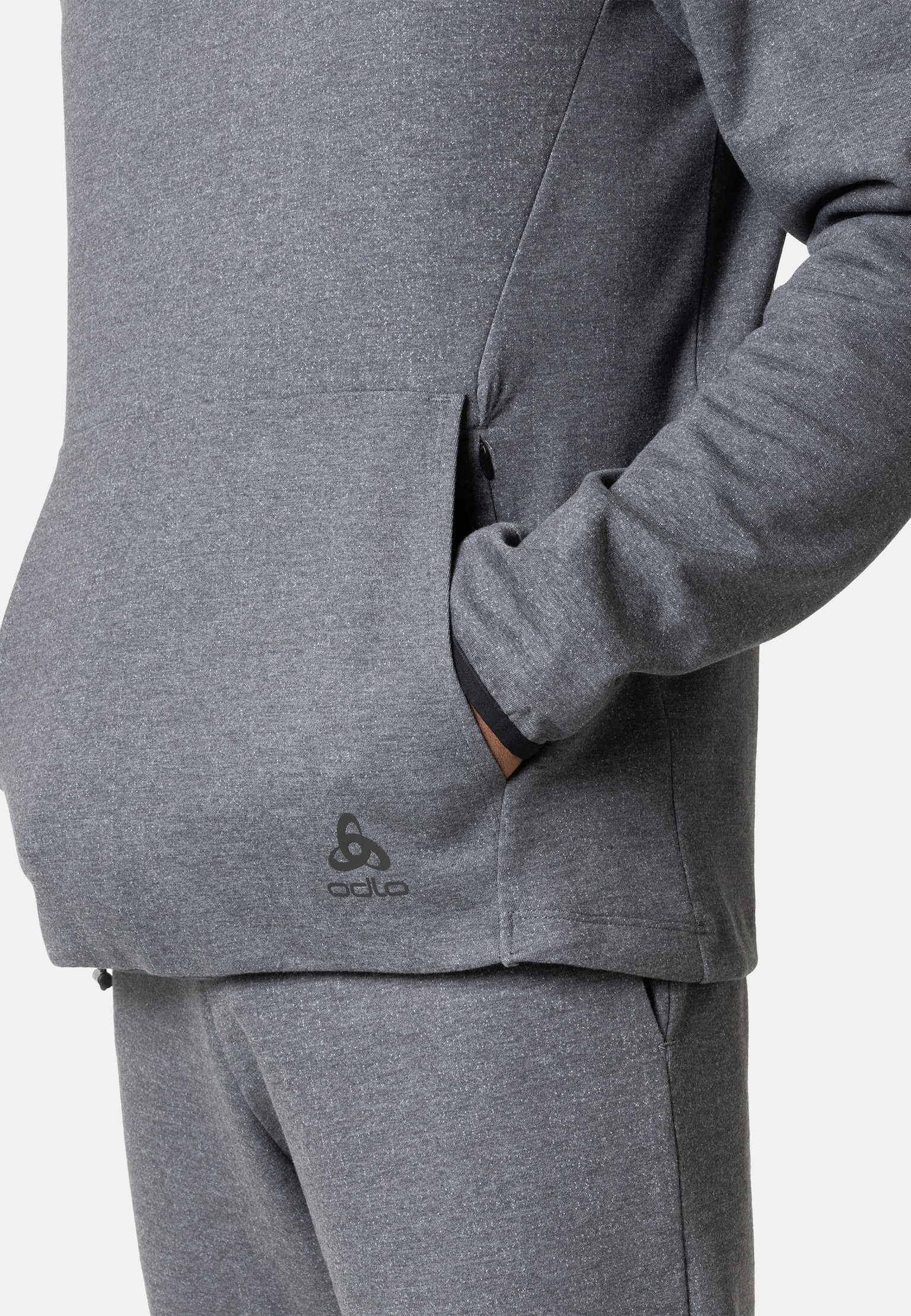 Essential Knit Lauf-Hoodie