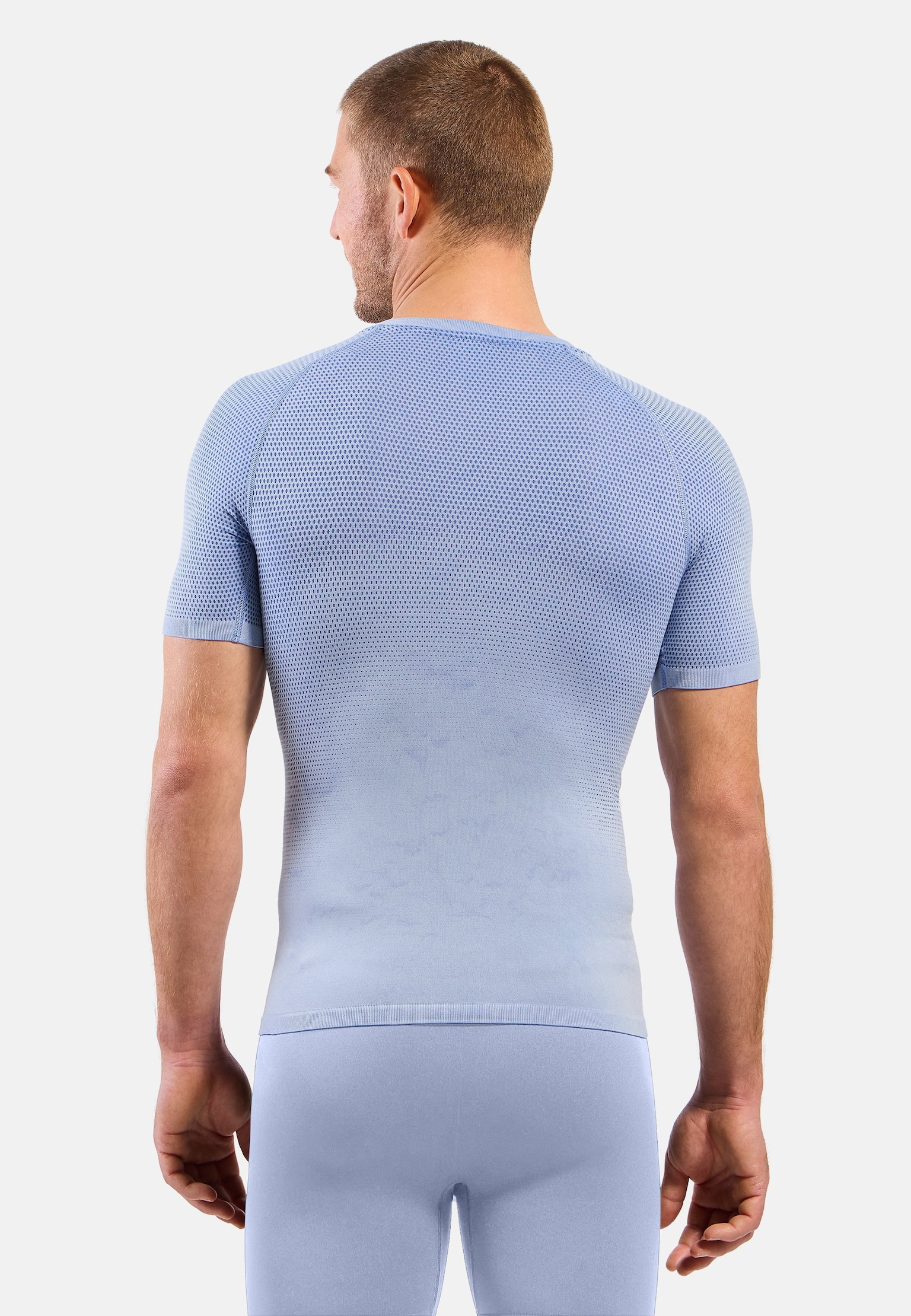 Haut technique à manches courtes avec motif effet pluie Performance Light