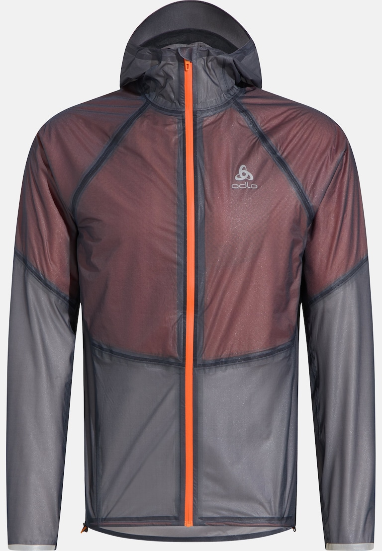 The Dual Dry Performance Knit waterproof insulated running jacket