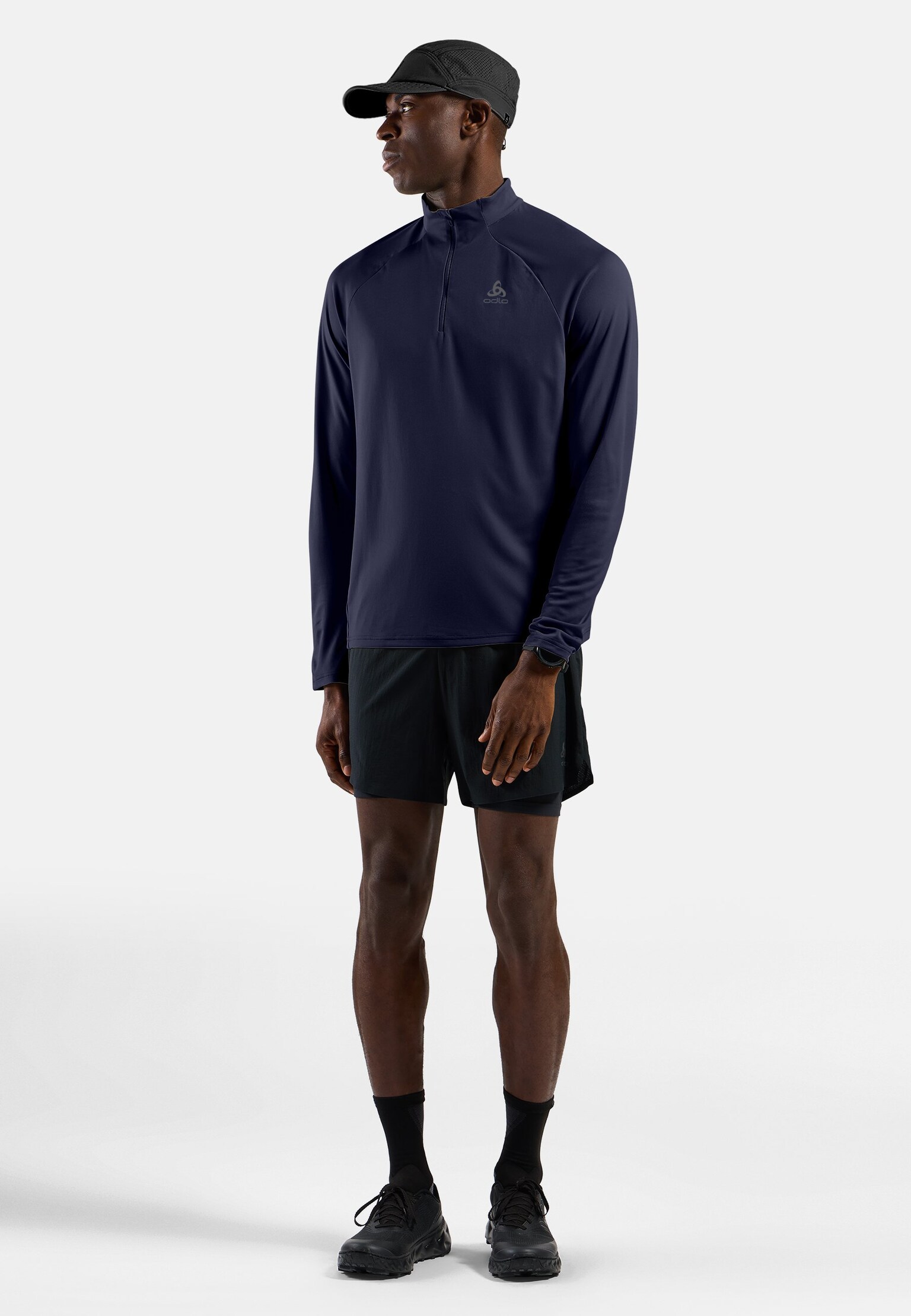Mid Layer Da Running Essential 1/2 Zip