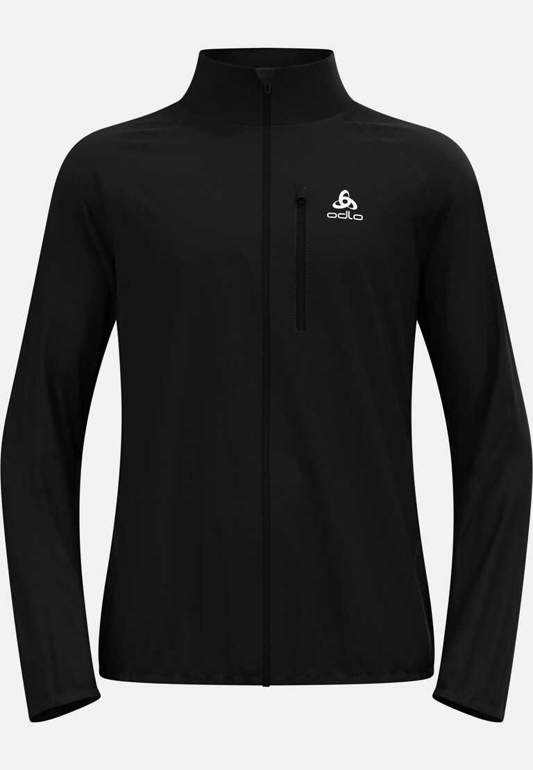 Odlo ゼロウェイトプロジャケット　ブラックM The Zeroweight running jacket in black | High-Performance | Odlo