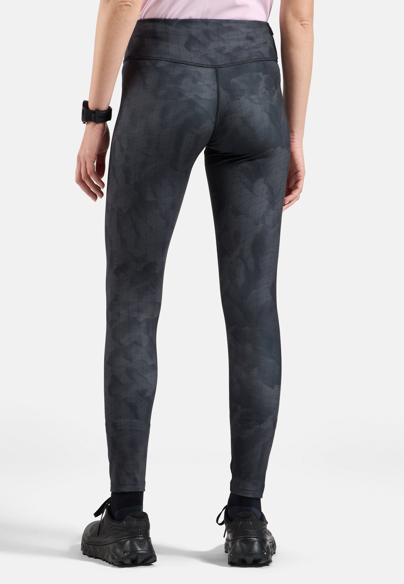 The Zeroweight hyper print running tights