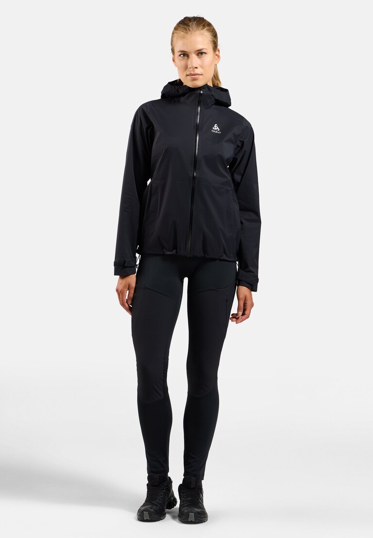 The women's Aegis 2.5L waterproof hardshell jacket