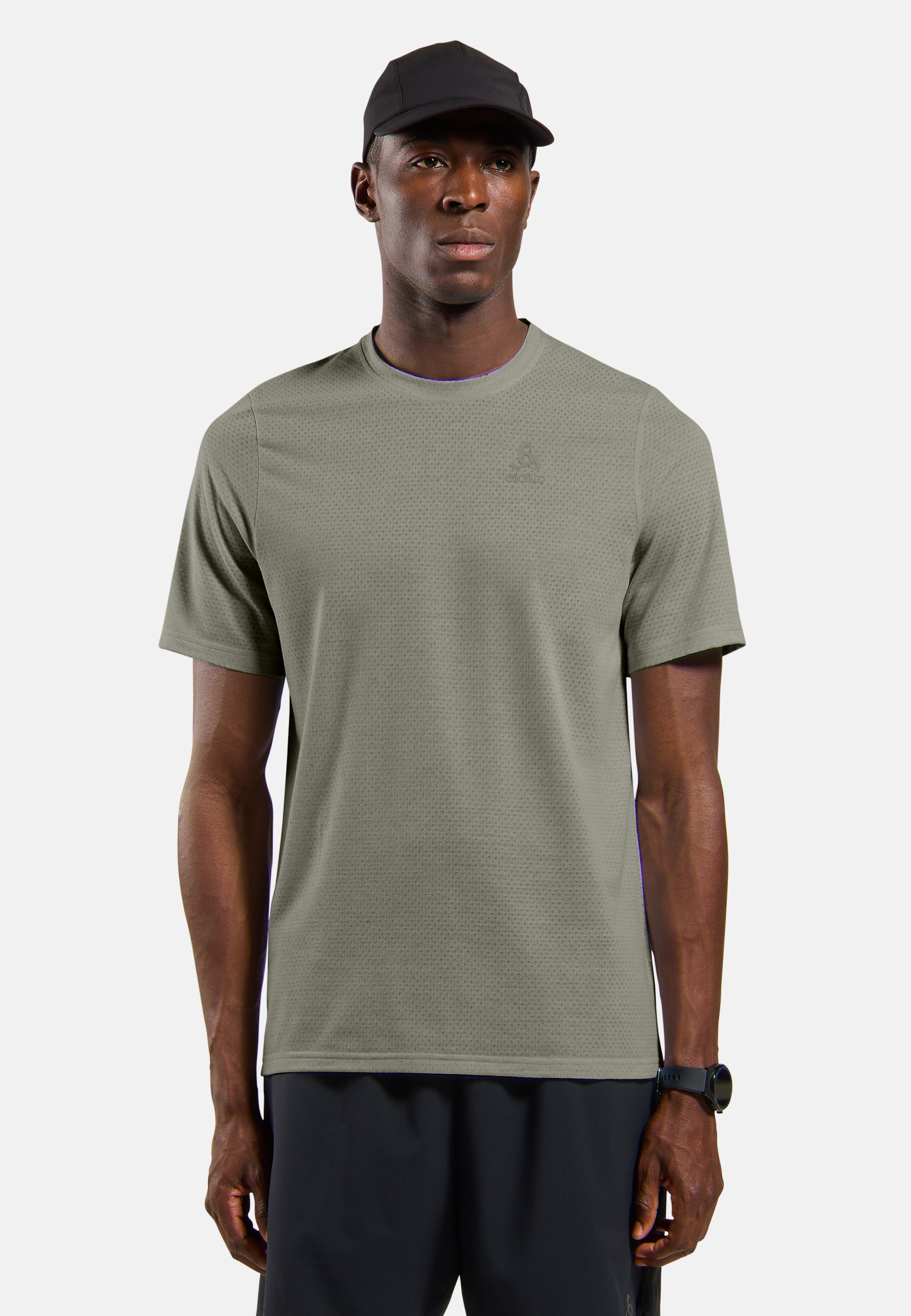 T-shirt De Sport Femme ODLO Rouge, Polyester, Taille L, Neuf Avec étiquettes