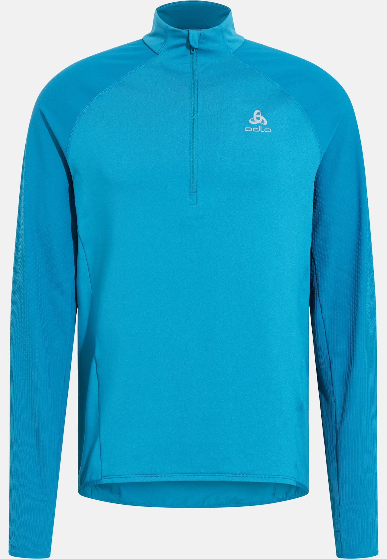 Zeroweight Mid Layer Laufoberteil mit Halbreissverschluss