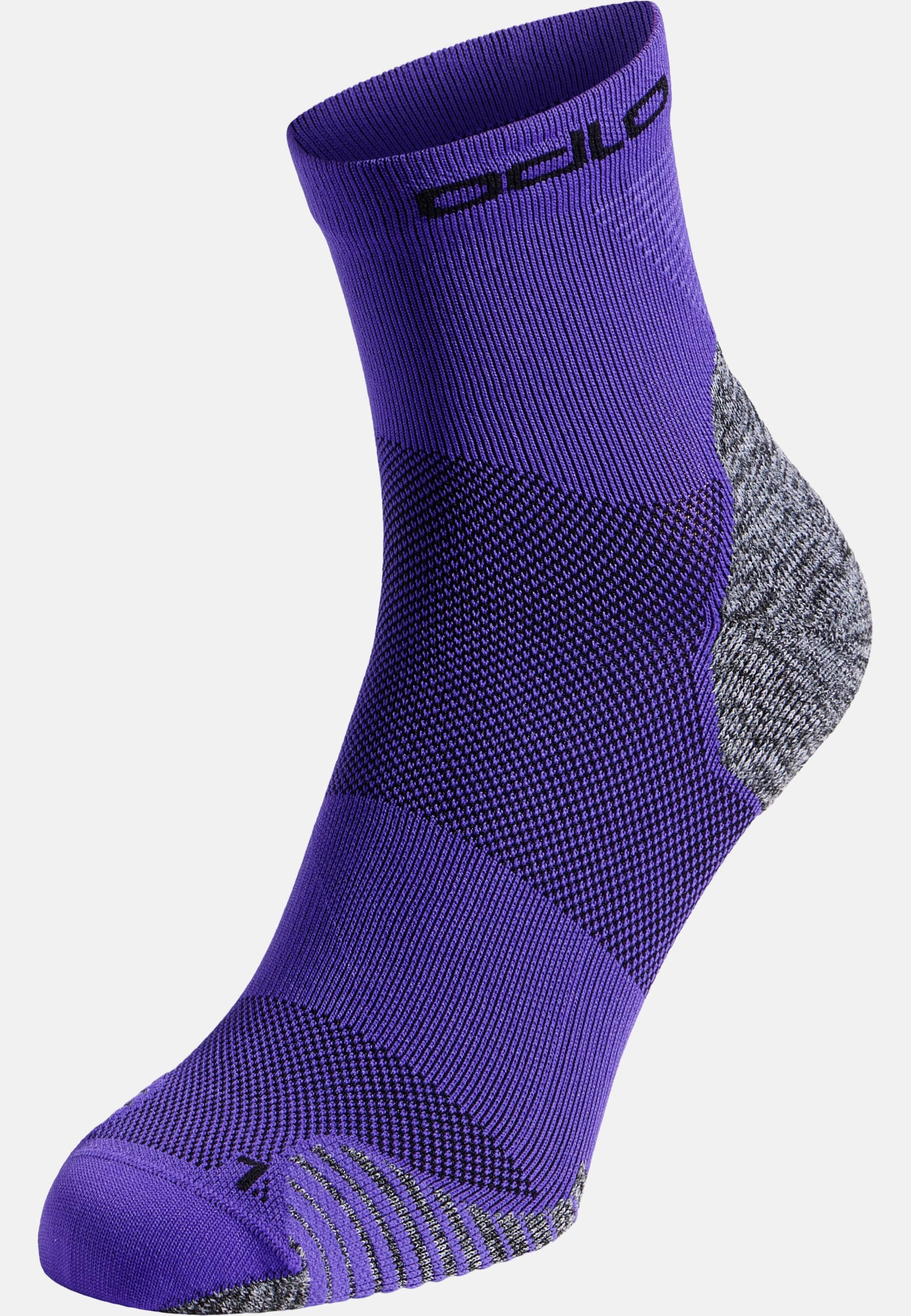 Odlo Ceramicool Run Sneaker-Socken - Training, Running - lila, 45-47