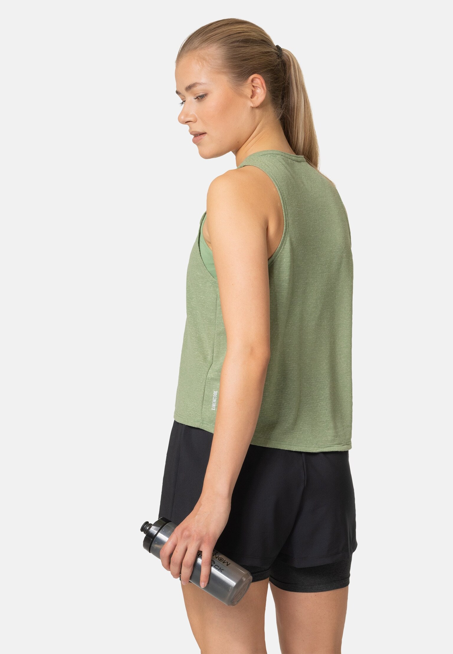 The Active 365 Linencool crew neck tank top