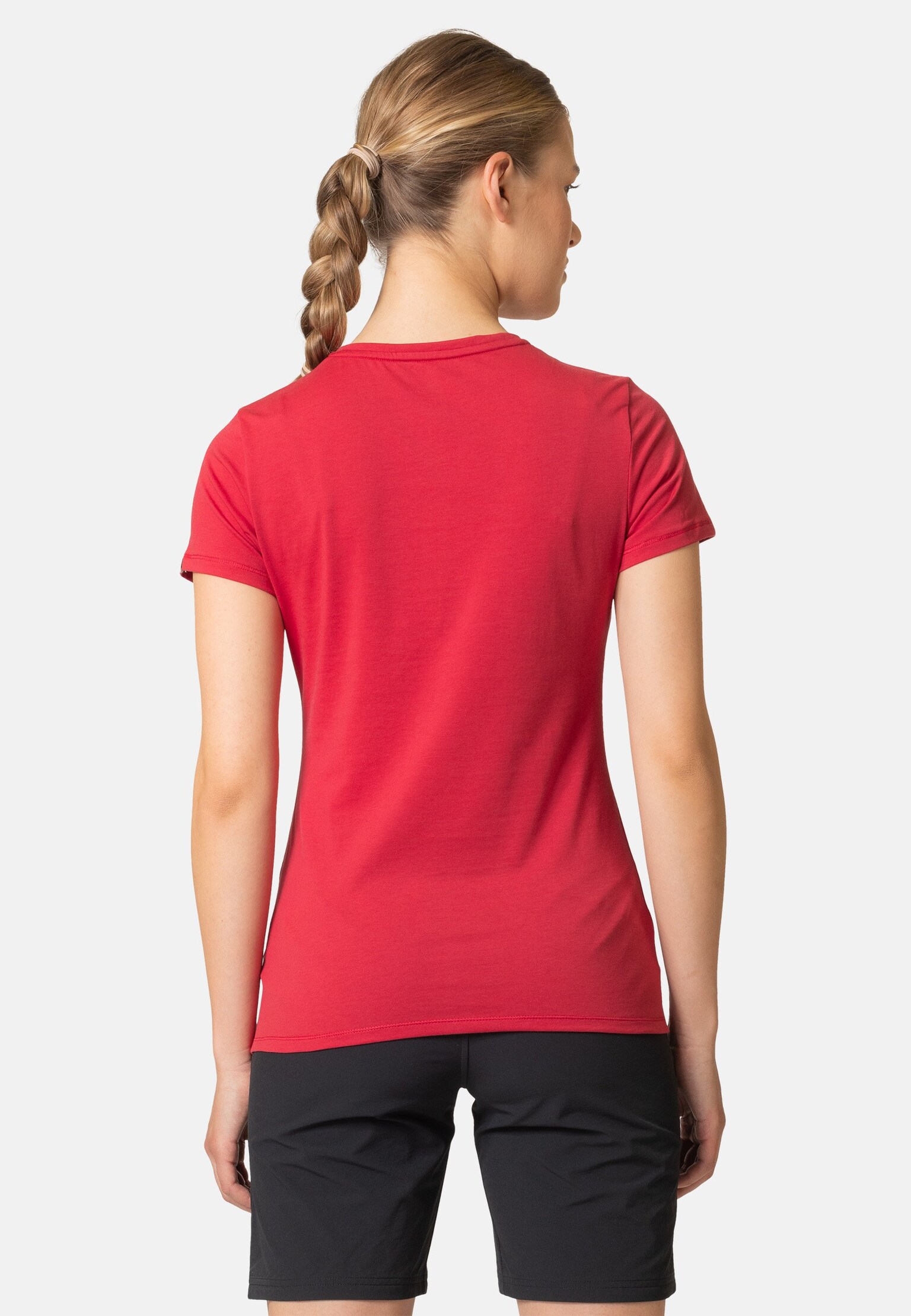 T-shirt à imprimé sapins Kumano