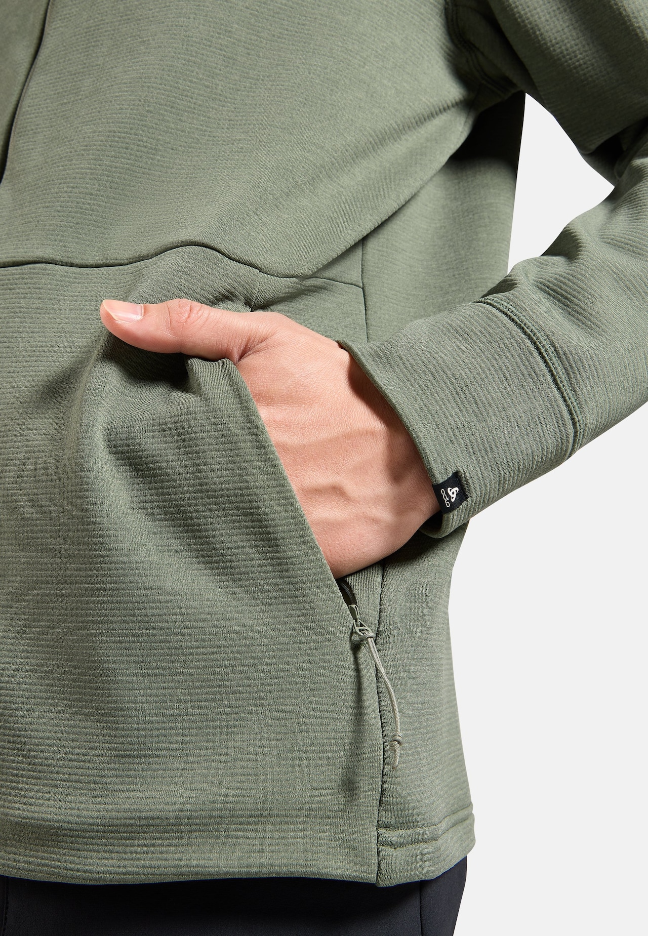 Grid Fleece Mid Layer Full-Zip