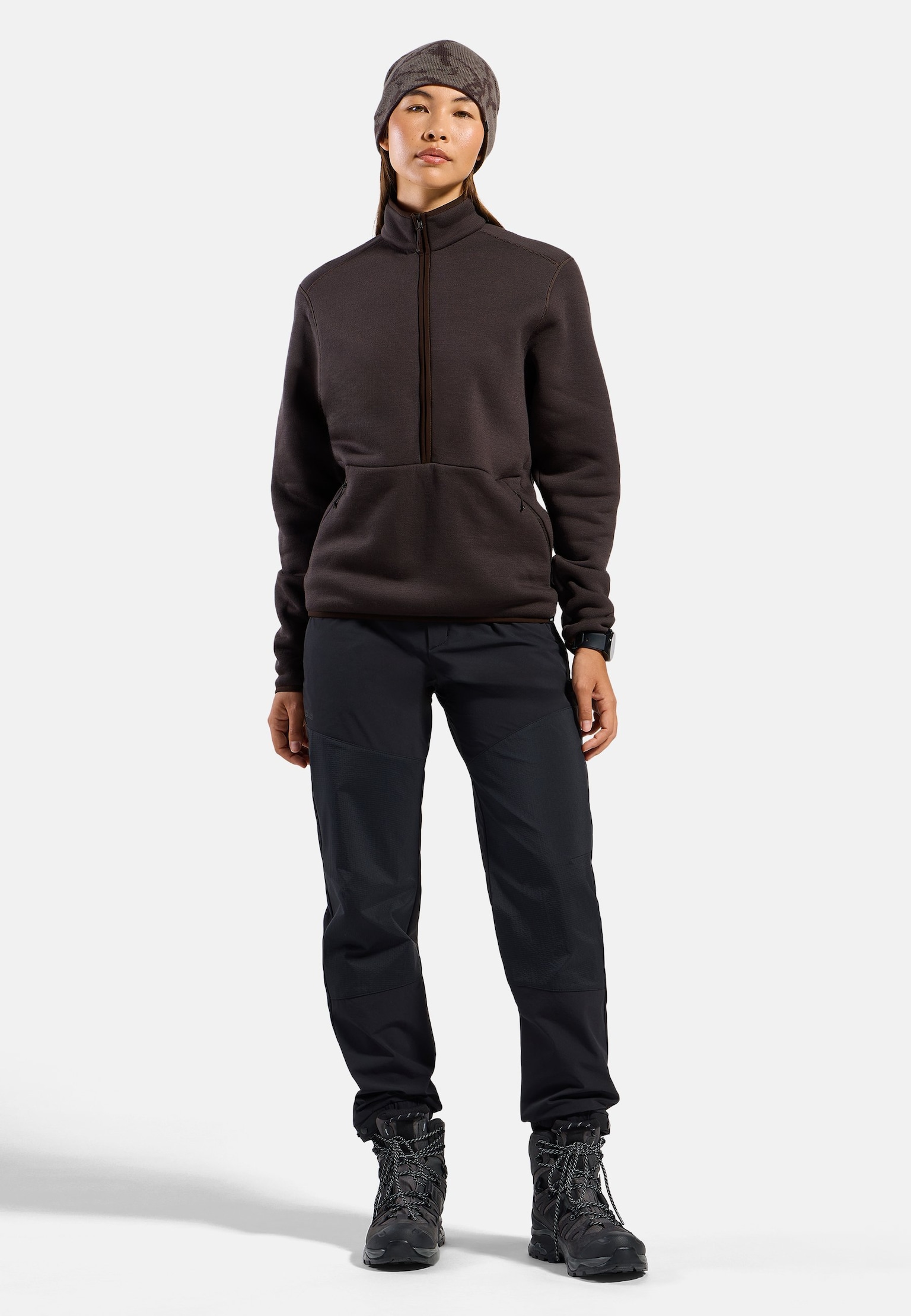 Wool Half-Zip Mid Layer