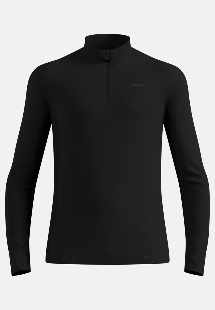 Merino 260 Base Layer Half-Zip in black | High-Performance | Odlo