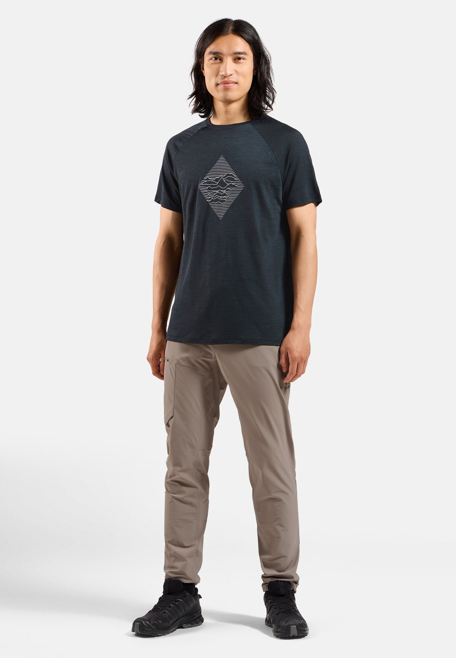 Merinomix 130 T-Shirt mit Print