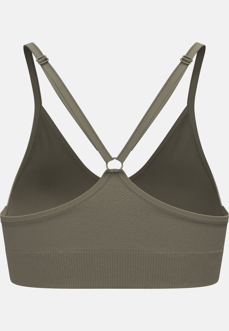 The Seamless soft-support sports bra