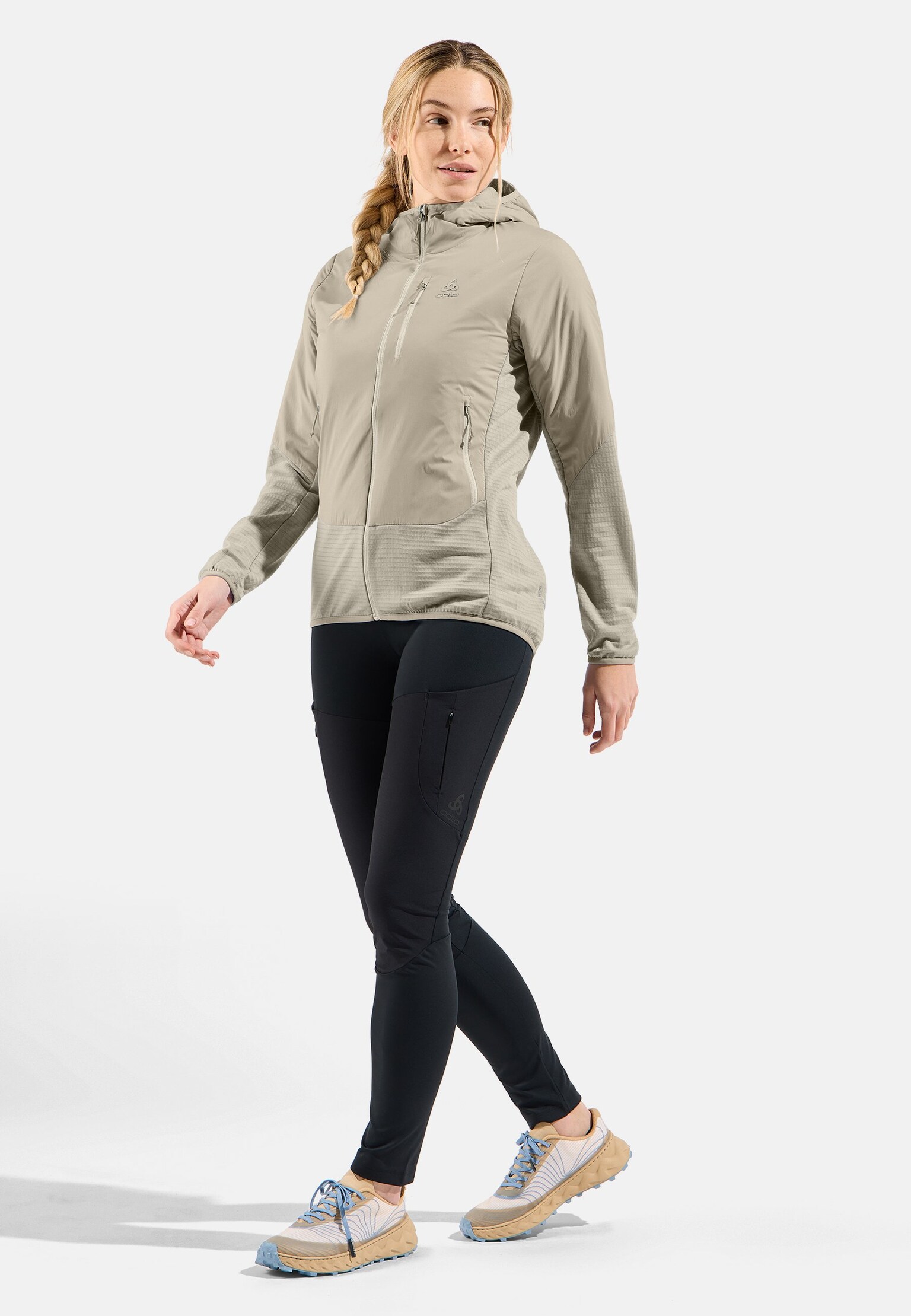 Veste hybride isolante en laine Ascent