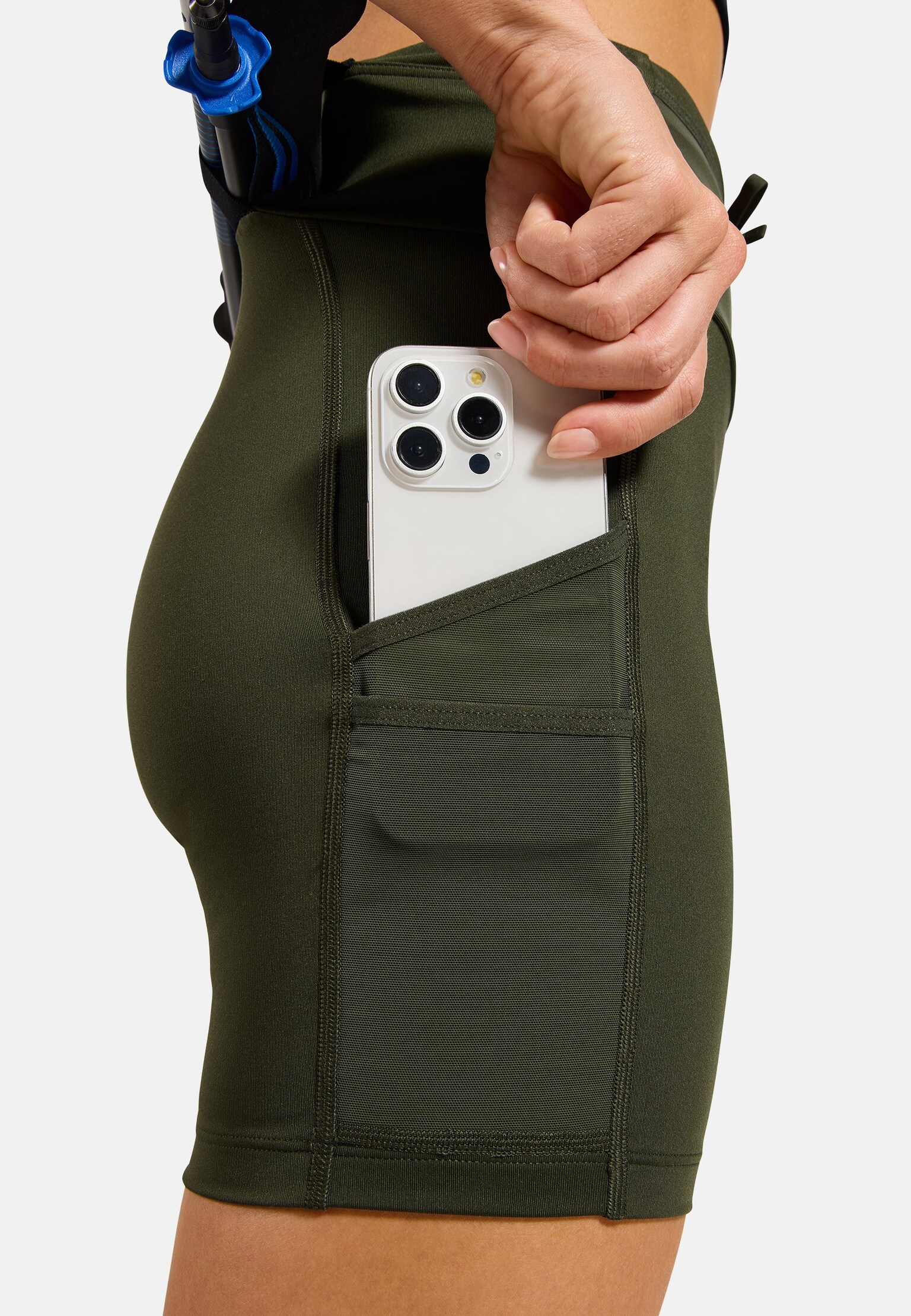 Leggings corti cargo da trail running X-Alp