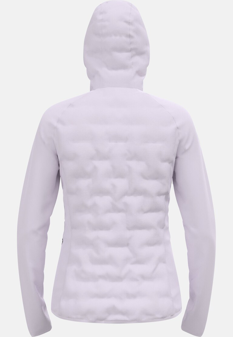 The Zeroweight Insulator hybrid mid layer hooded zip