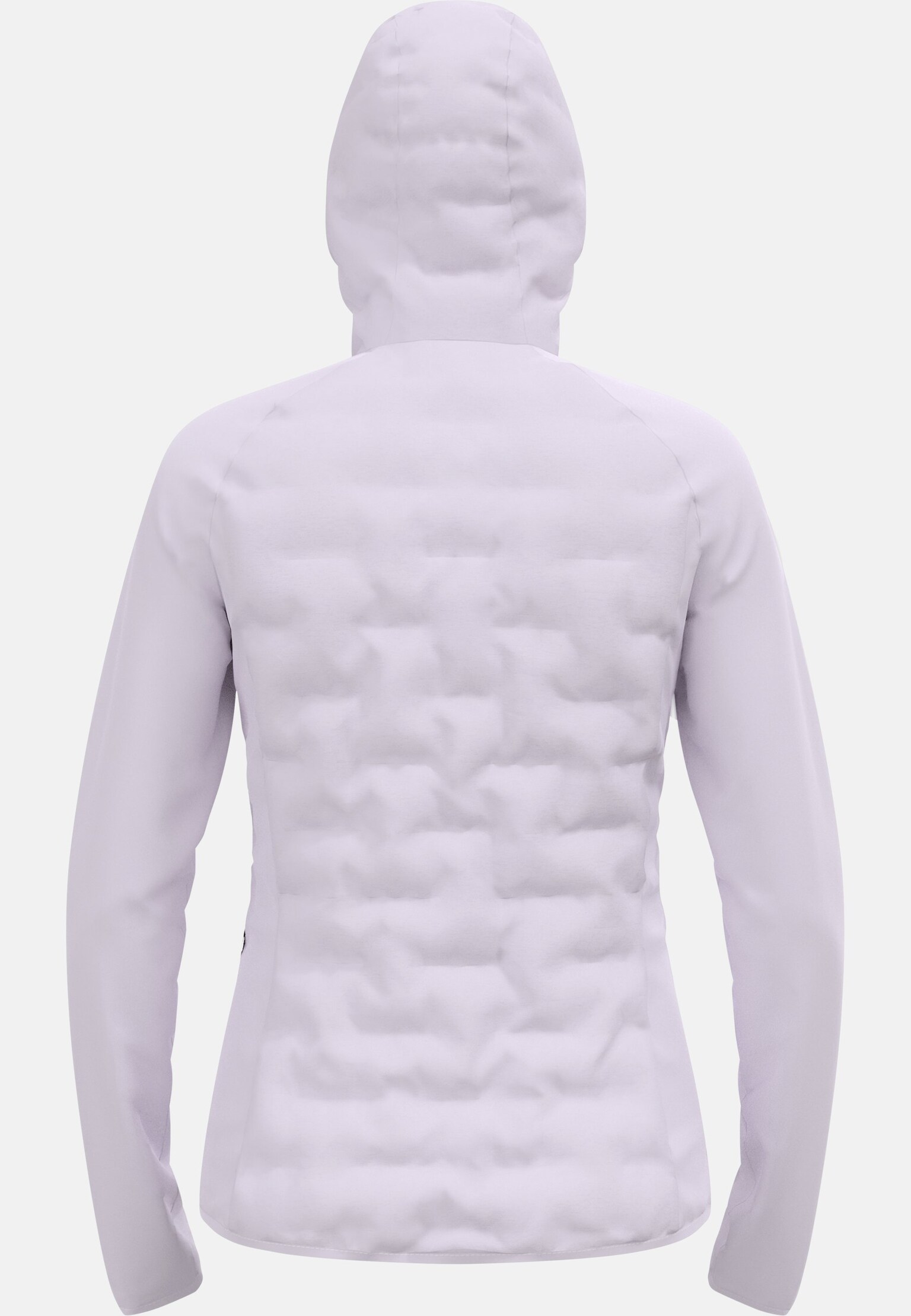 Mid layer ibrido con cappuccio e zip  Zeroweight Insulator