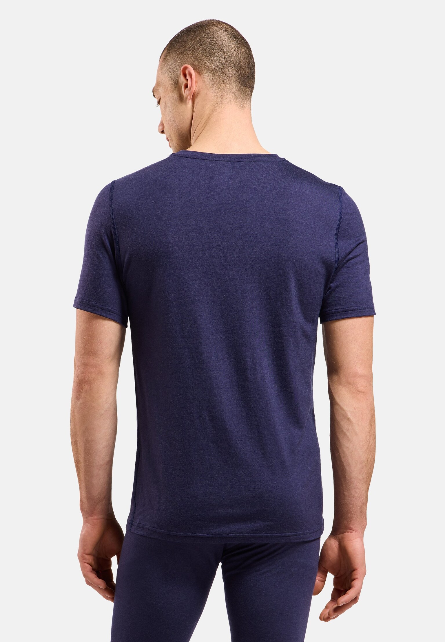 Natural Merino 200 basislaag T-shirt met ronde hals