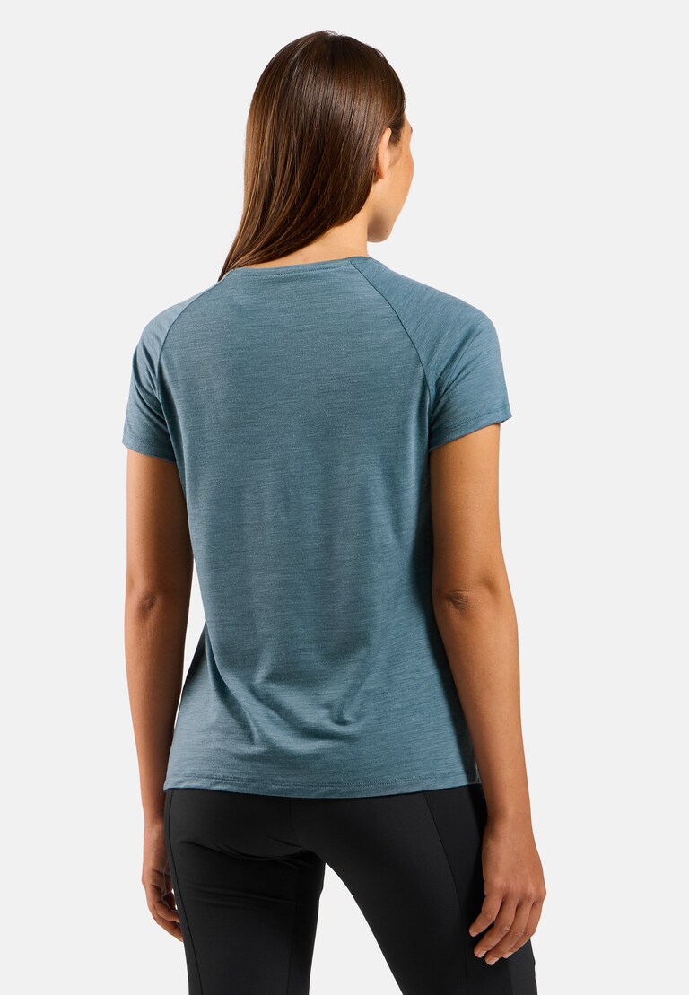 The Merino blend 130 print t-shirt