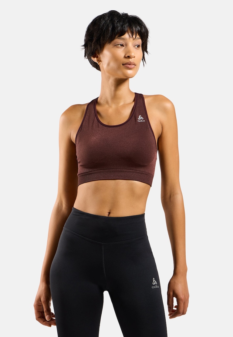 The Ceramicool Seamless Medium Sports Bra
