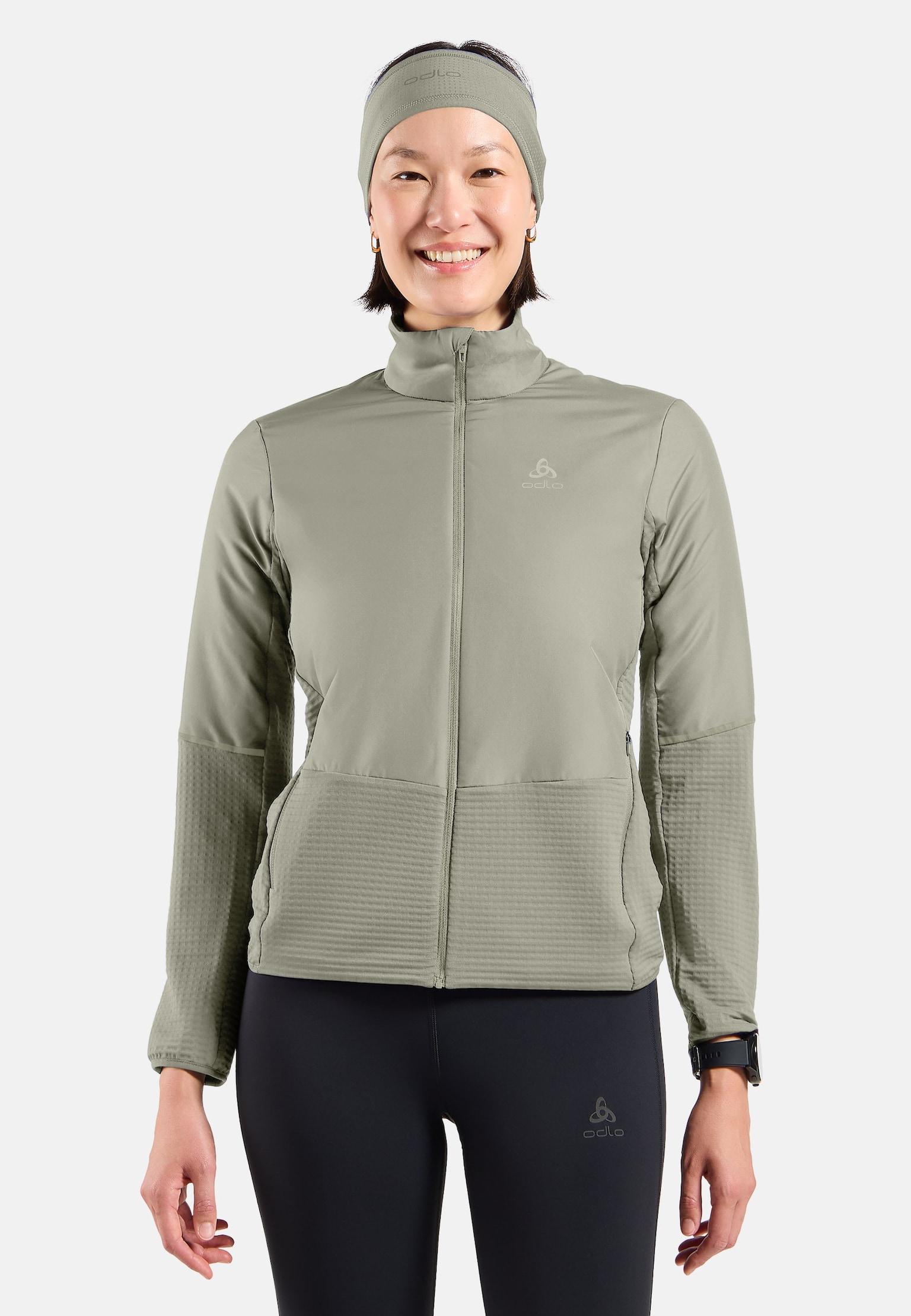 The Essentials Insulator hybrid running jacket