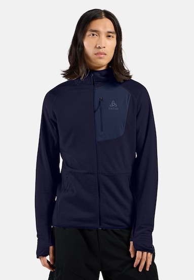 The Ascent mid layer hooded zip