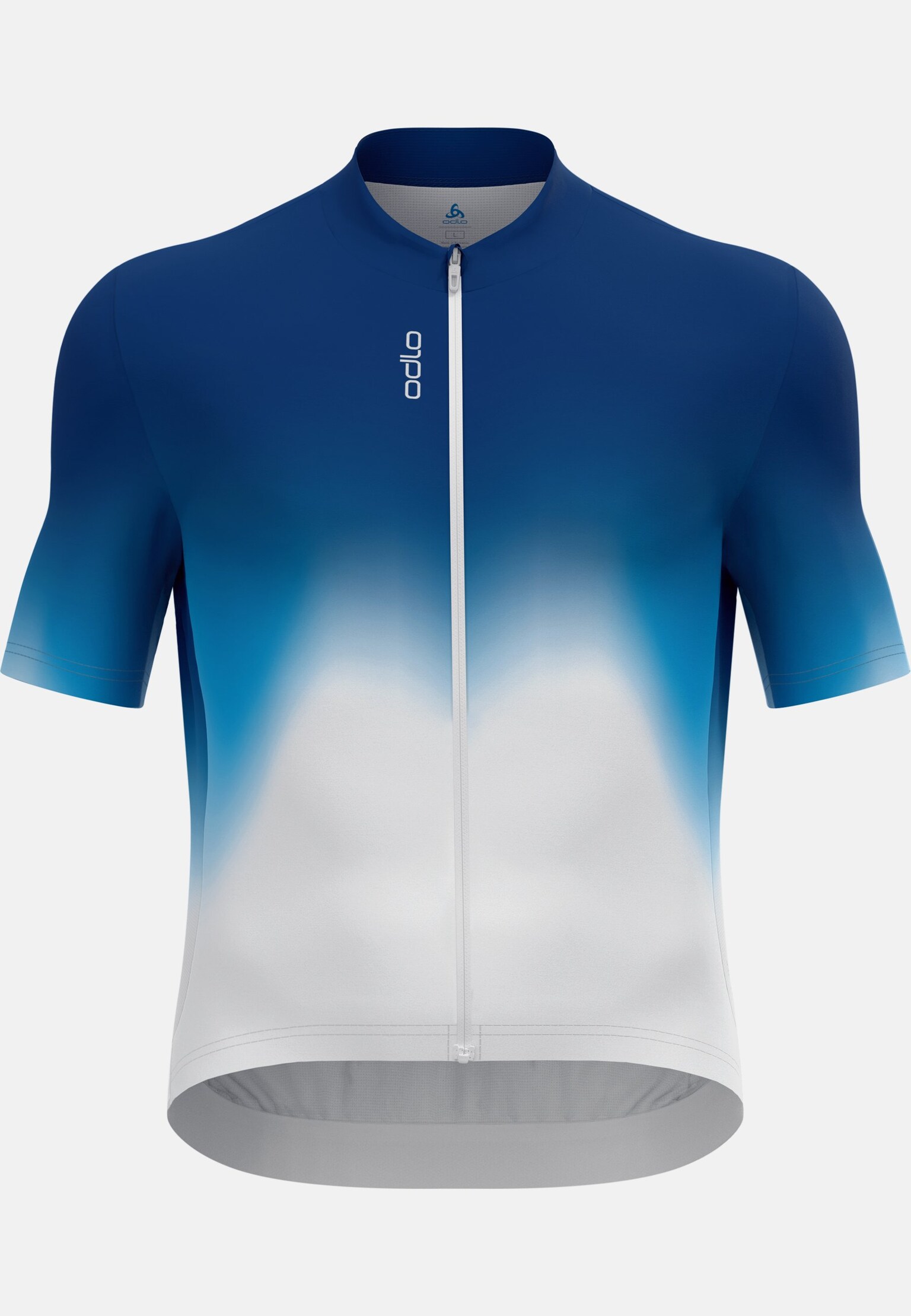 The Zeroweight Chill-Tec print short sleeve cycling jersey