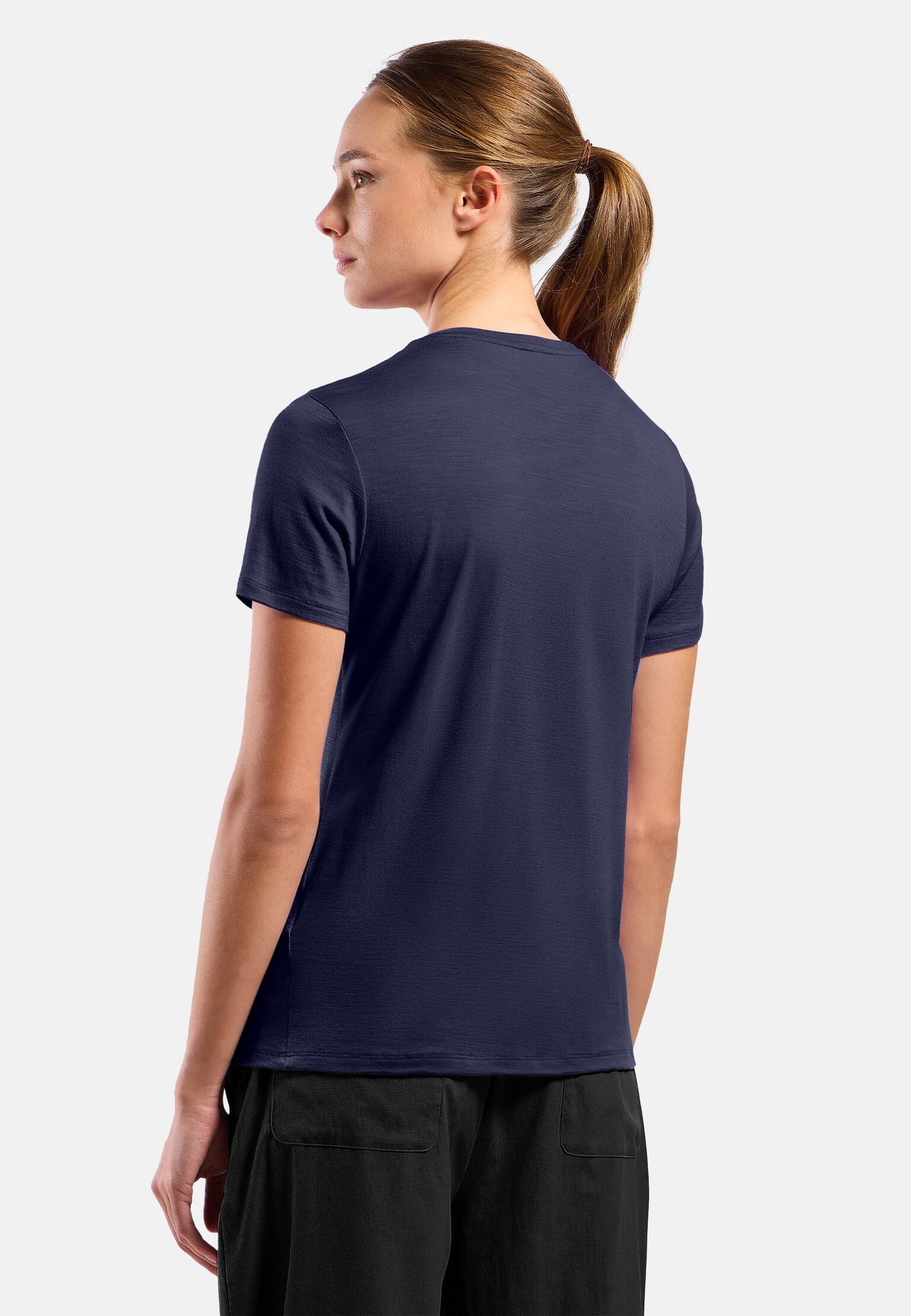 The Ascent merino 160 raincloud t-shirt