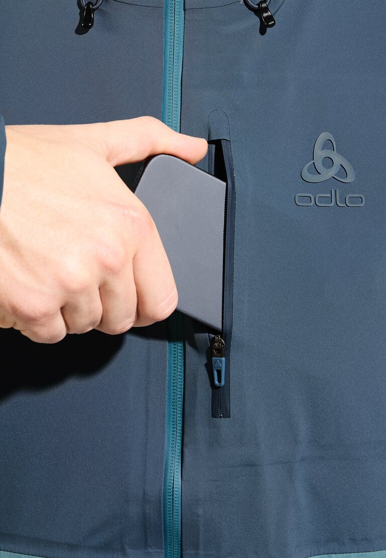 The Ascent 3L waterproof hardshell jacket