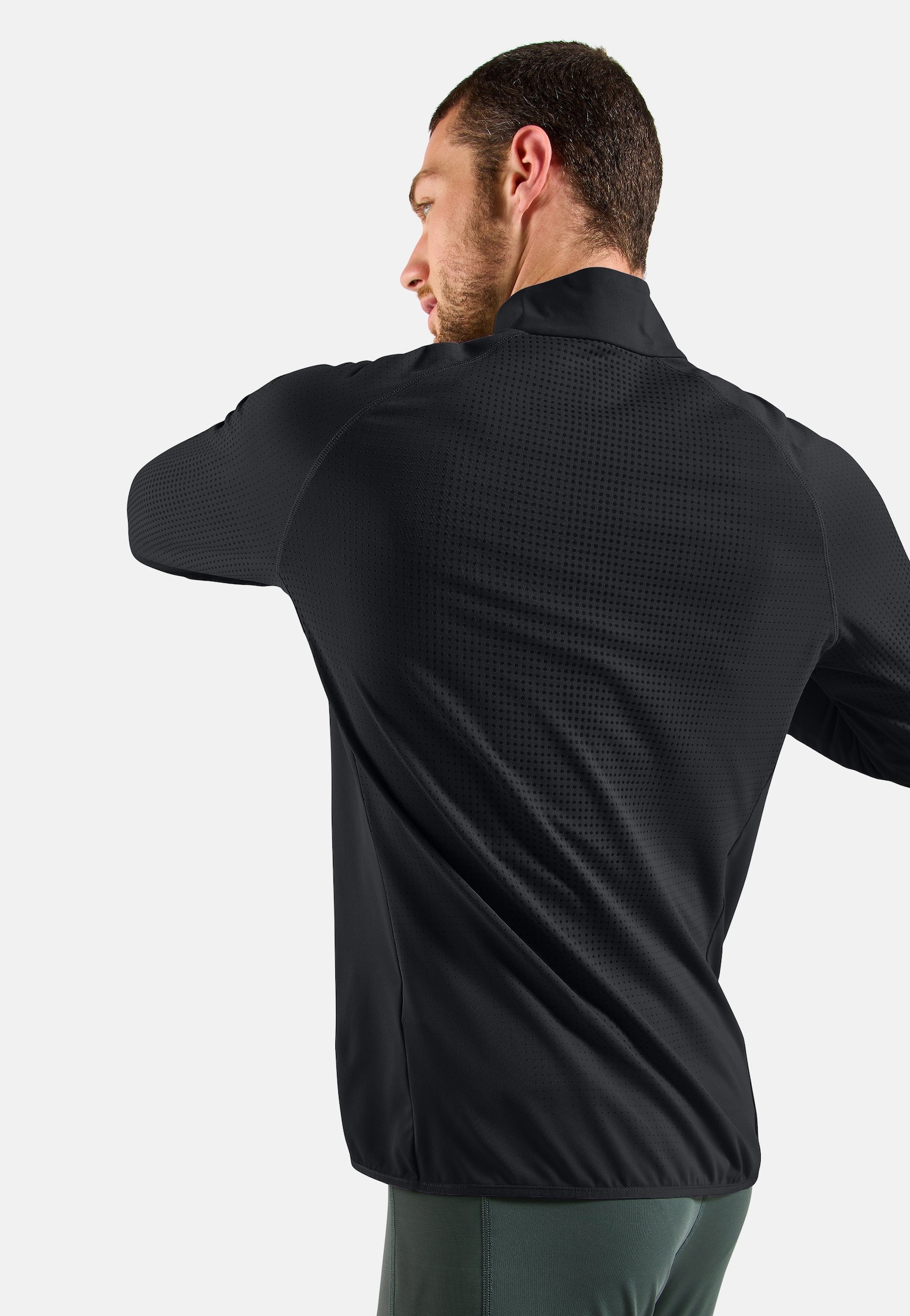 Zeroweight Warm Running Half-Zip Mid Layer