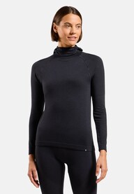 Haut technique avec cagoule Seamless Performance Wool