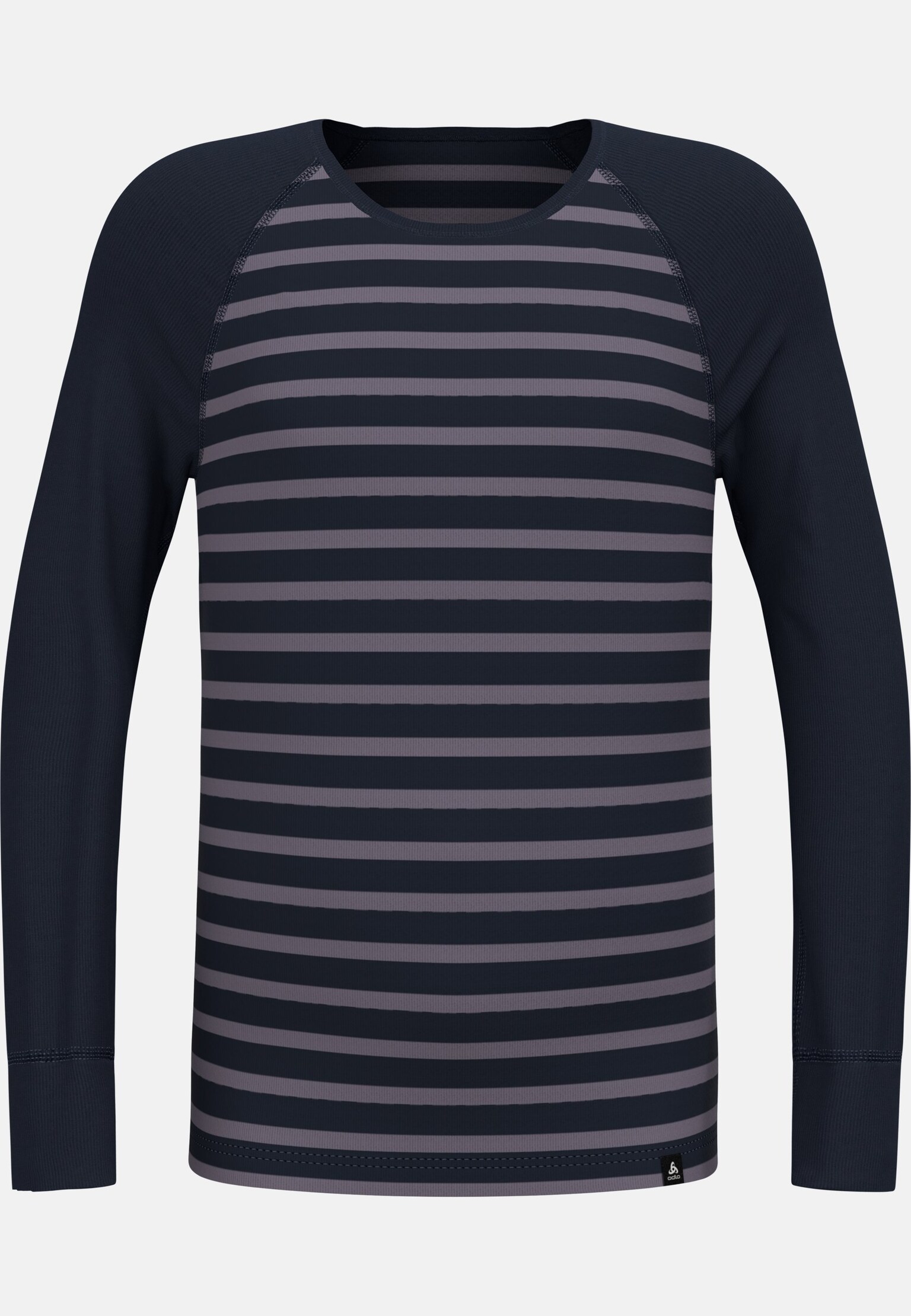 T-shirt à manches longues Active Warm Eco Stripe pour enfant