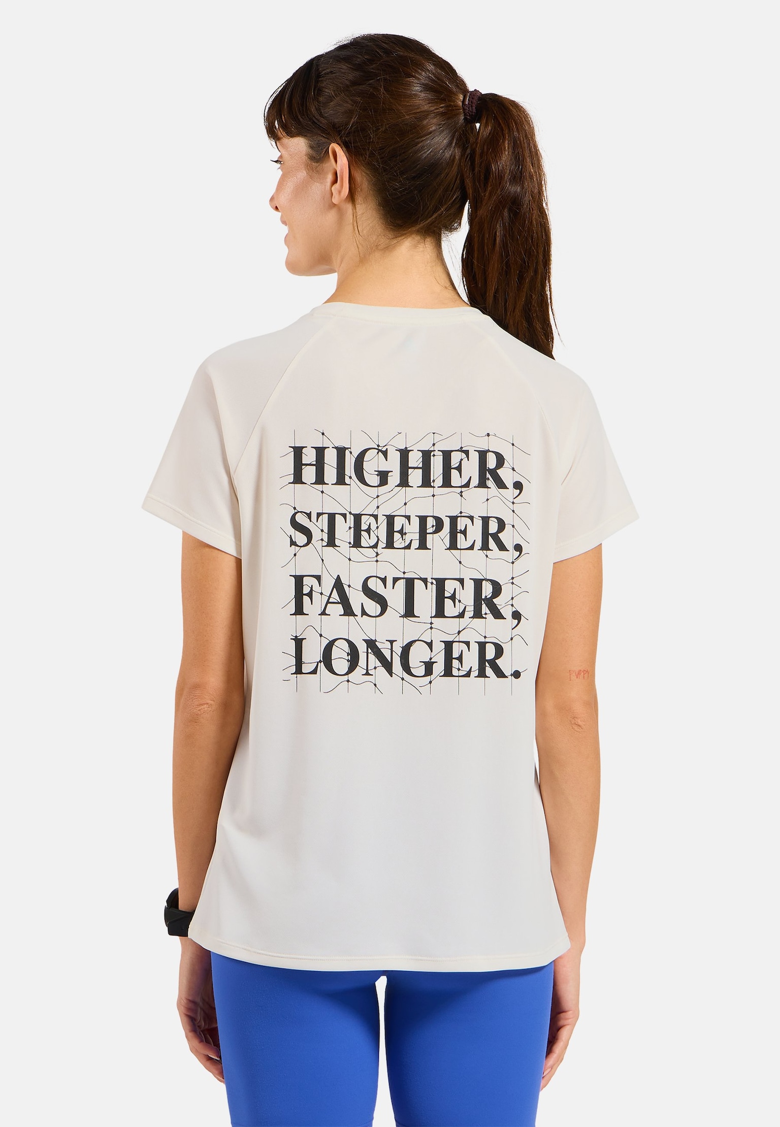 Essentials løpe-t-skjorte med trykk