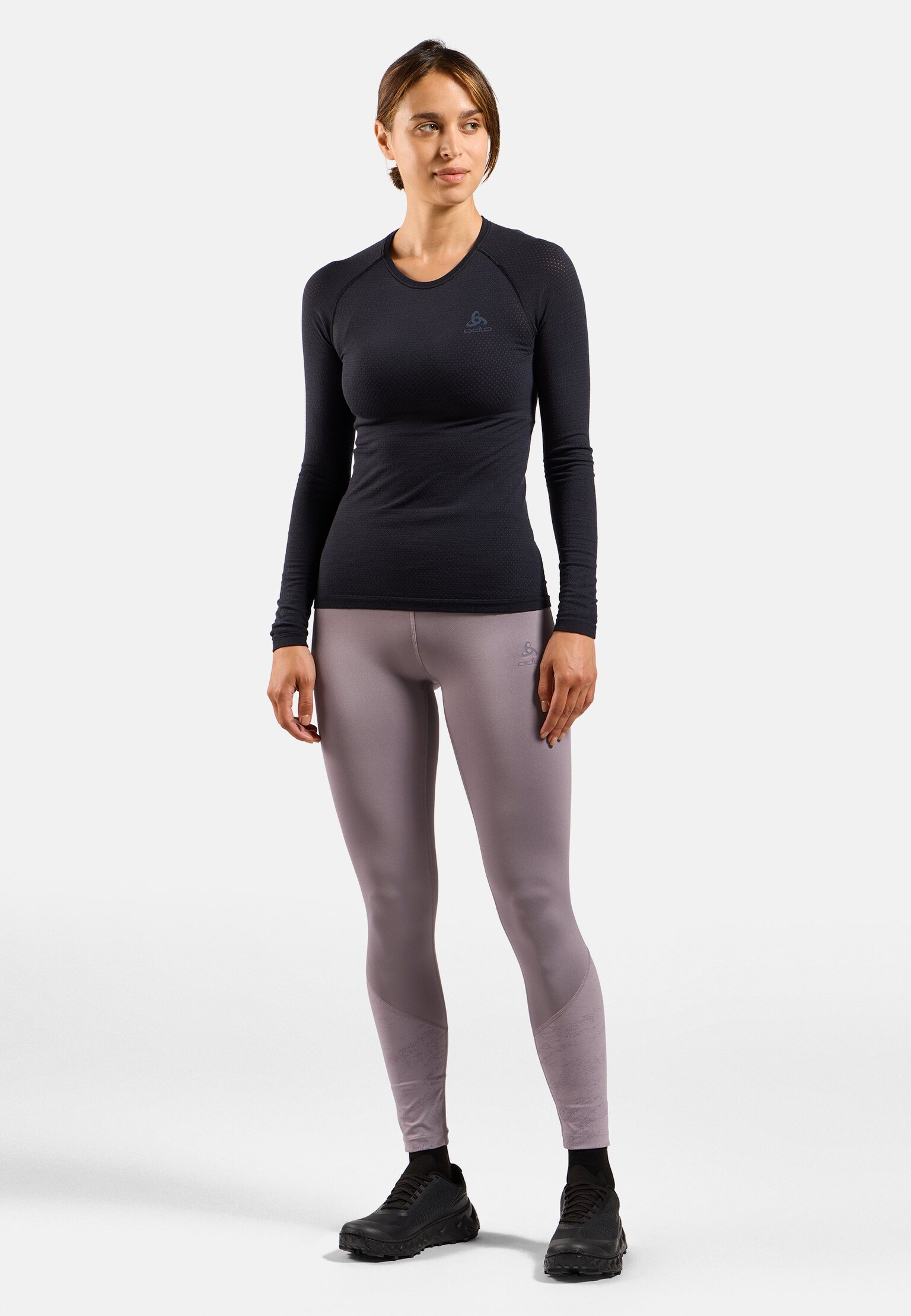 The Essentials print running tights
