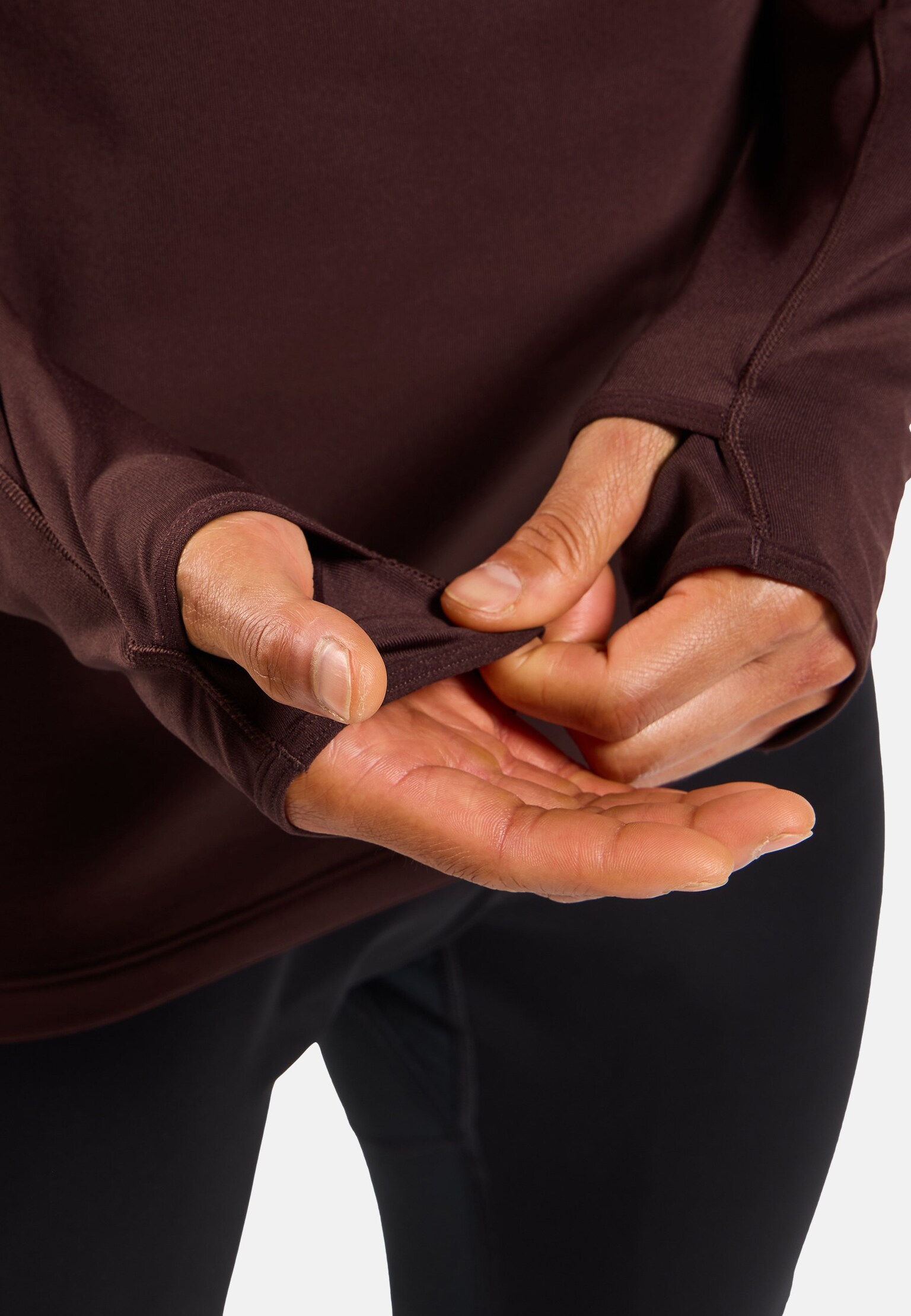 X-Alp Ceramiwarm mid layer met halve rits