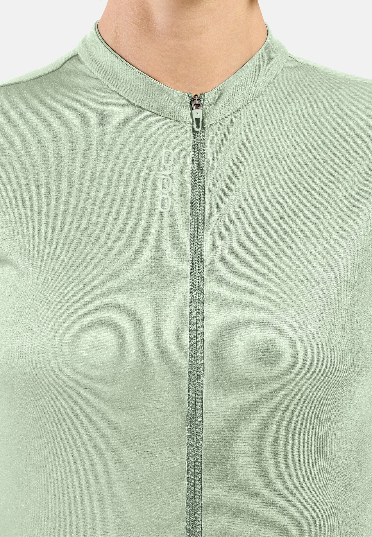 Maglia da ciclismo Essential a collo alto a zip intera