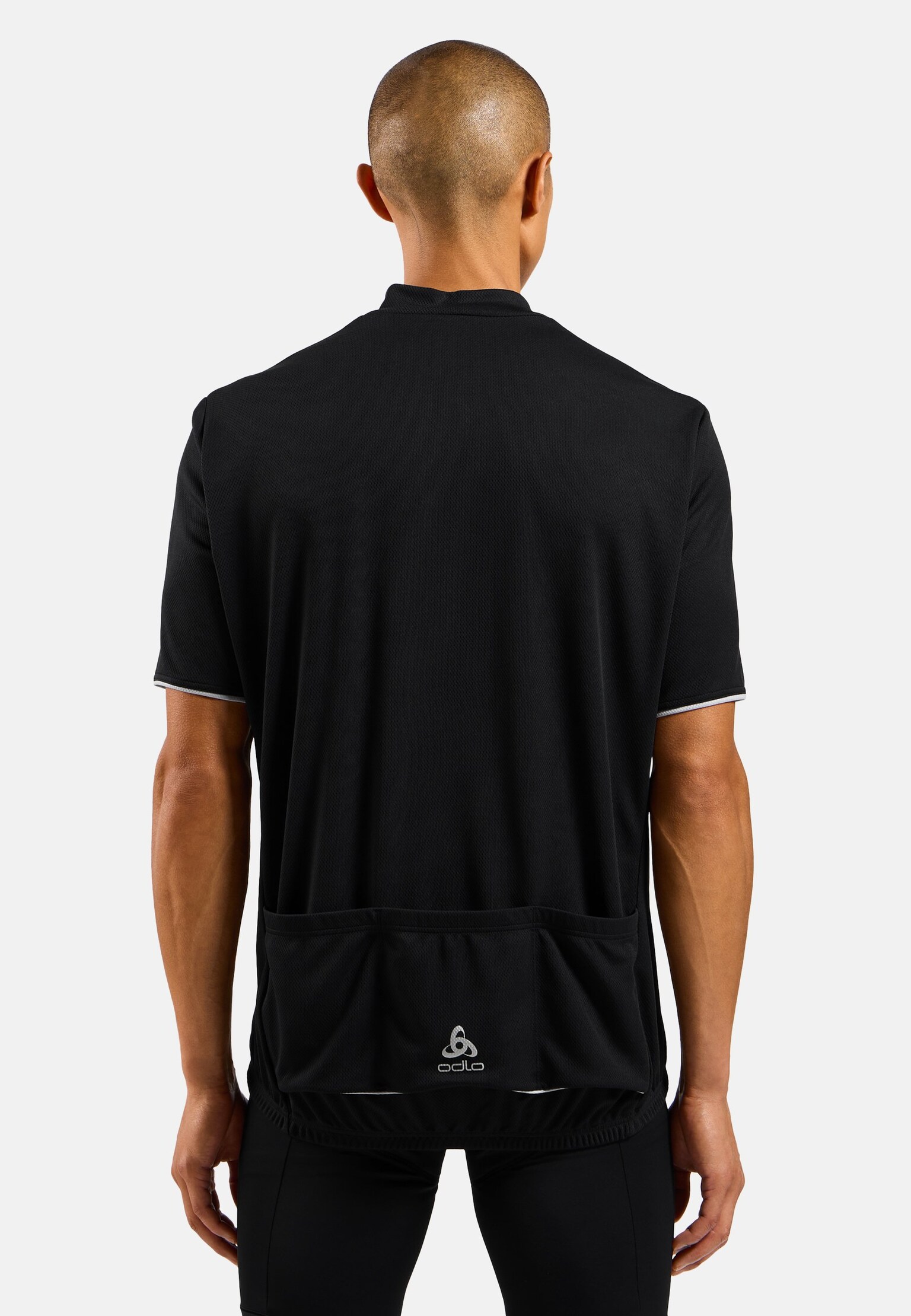 Essentials shirt met halve rits