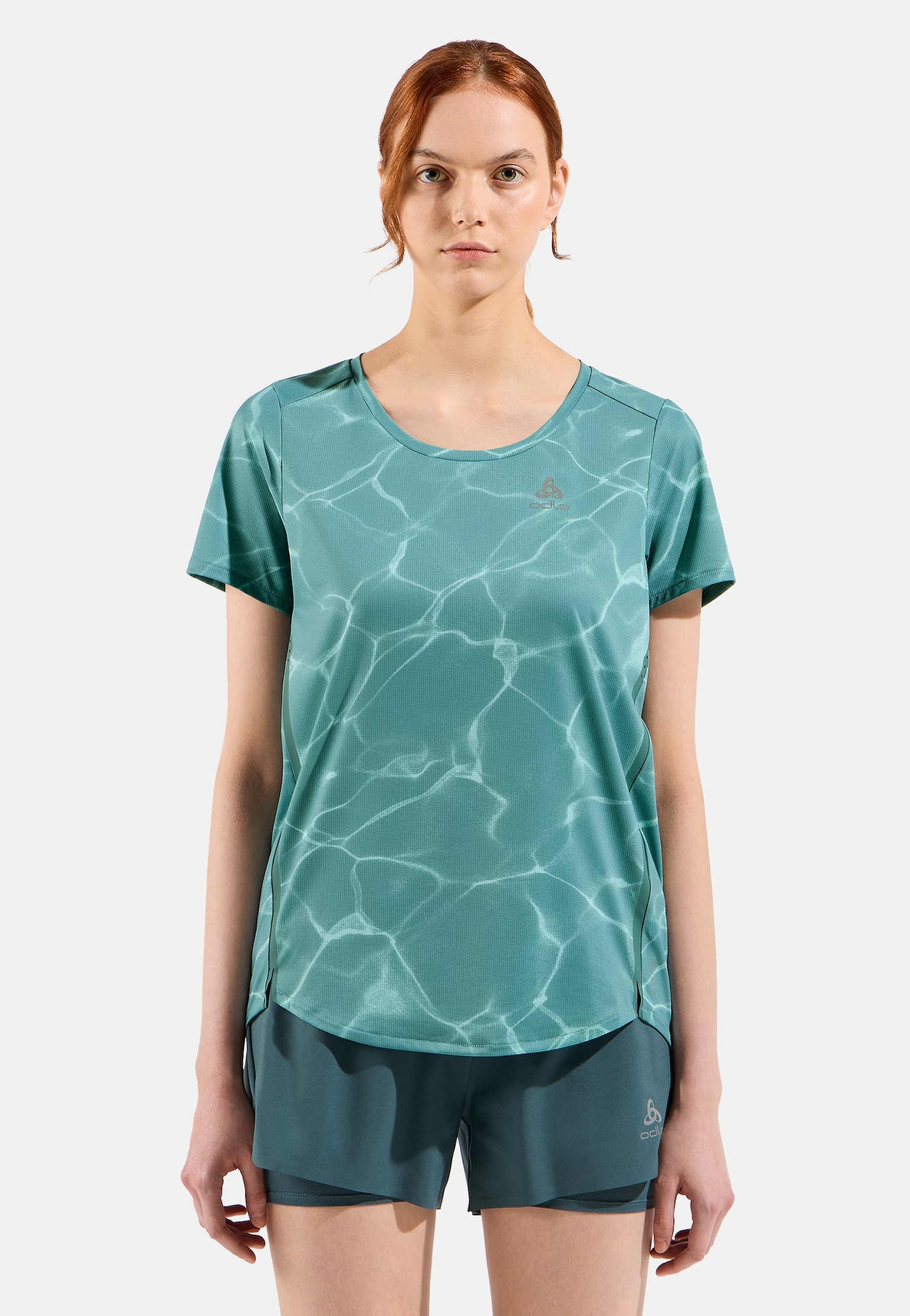 Zeroweight Chill-Tec Print Lauf-T-Shirt