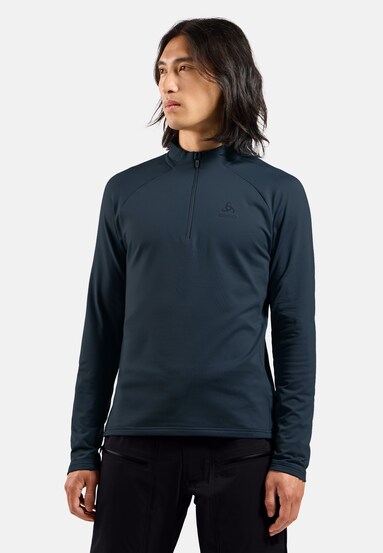 The Essentials Light half-zip mid layer