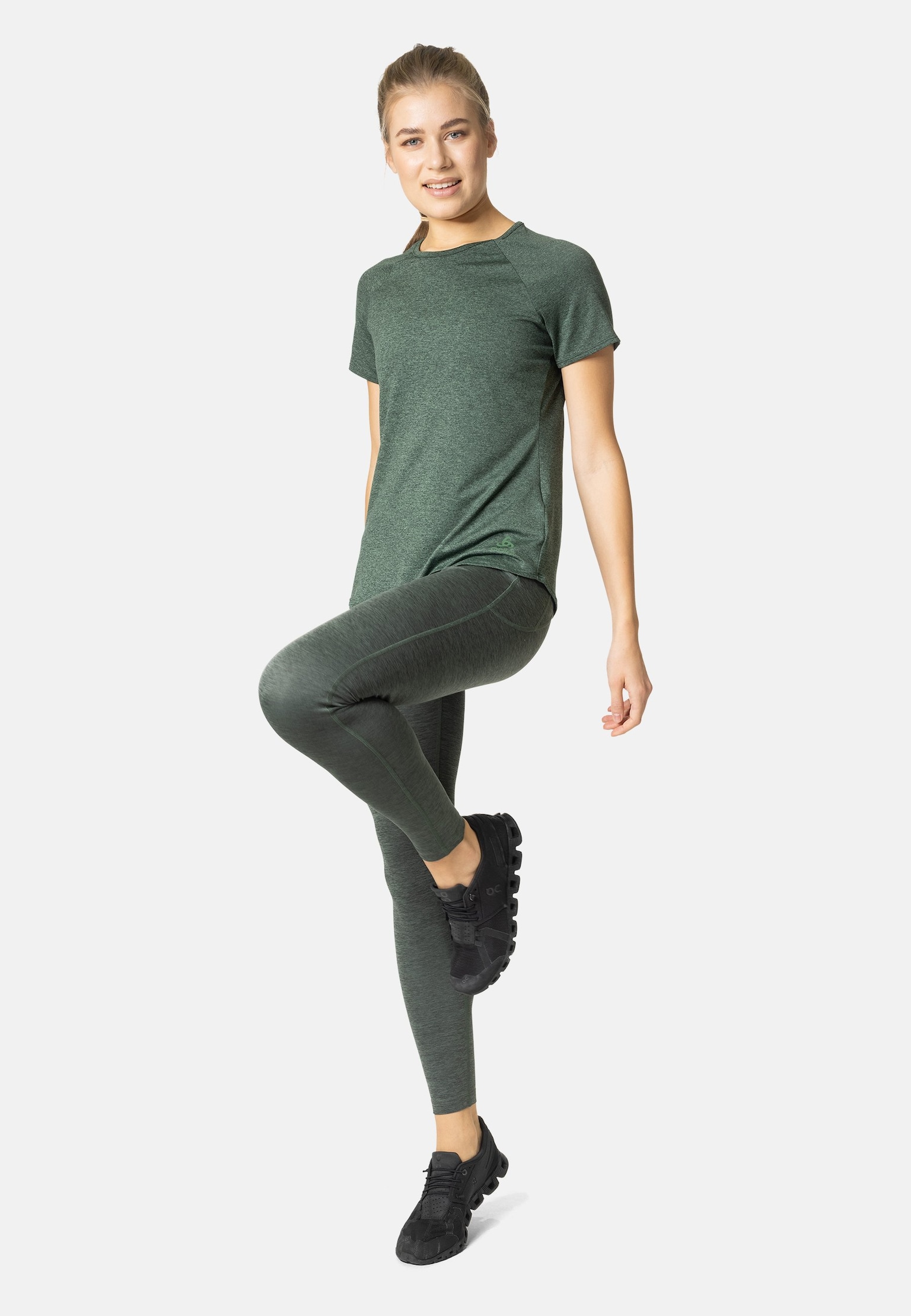 Active 365 Melange Running Tights