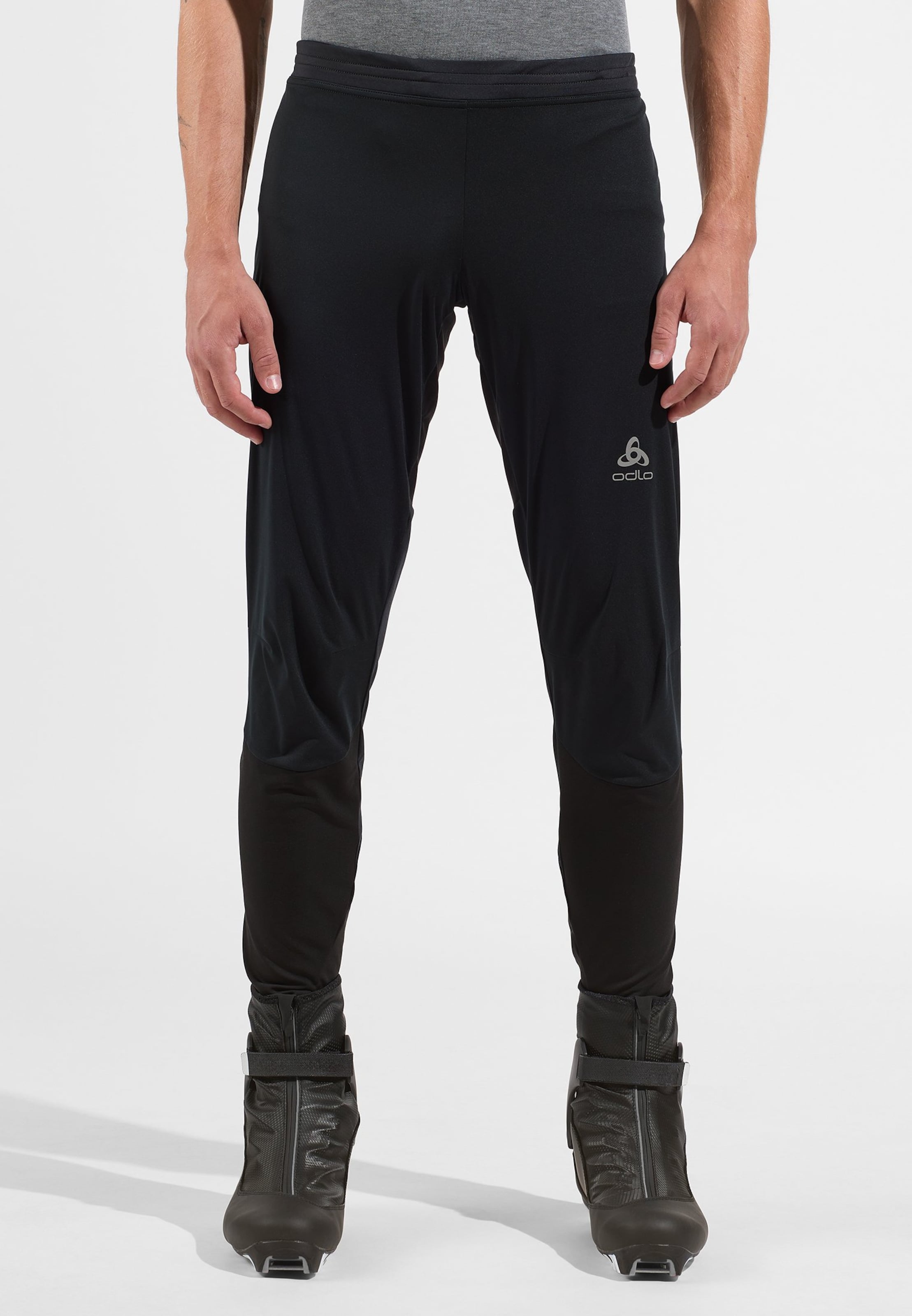 Odlo Langnes Langlaufhose für Herren, S, schwarz