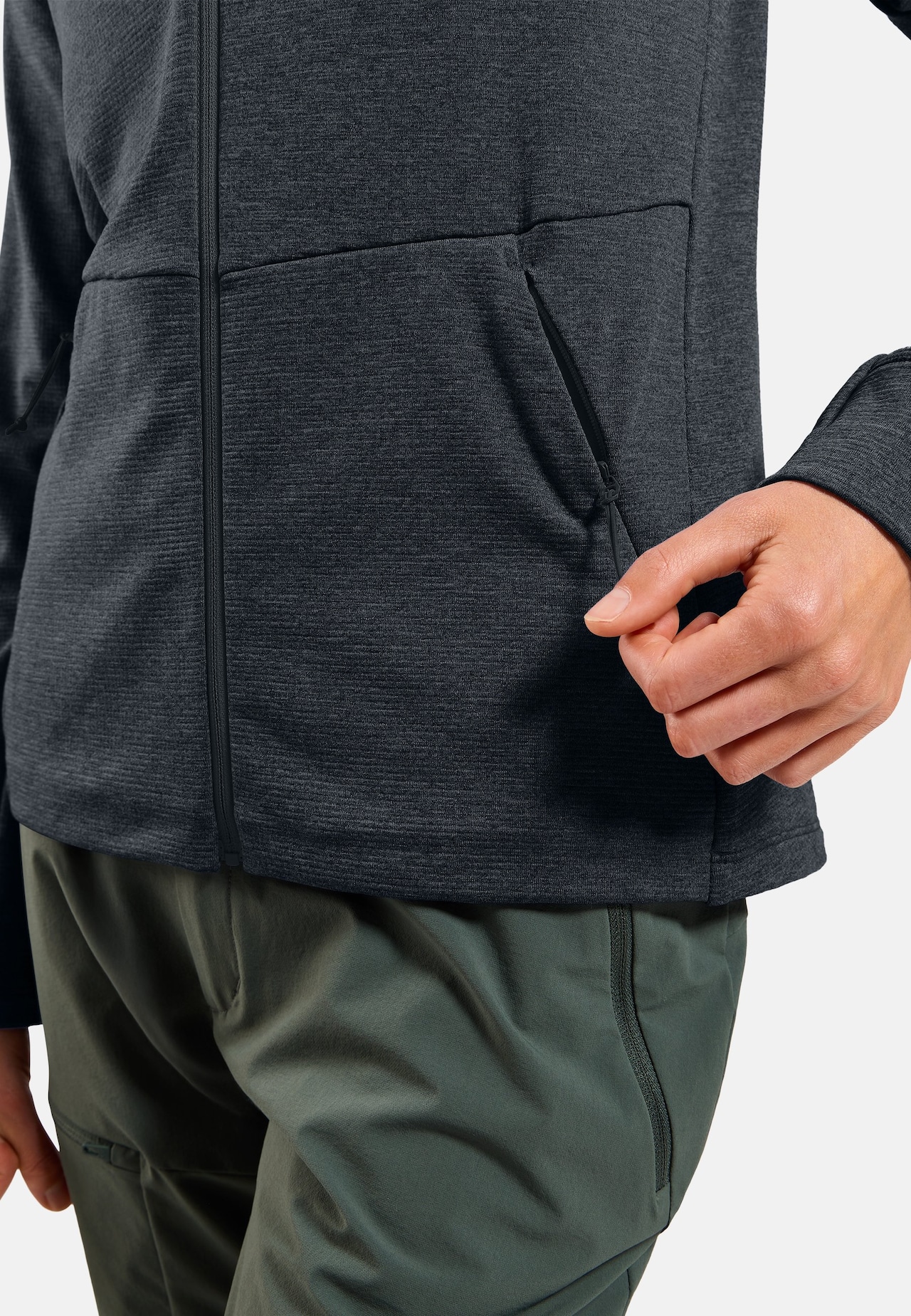 Grid Fleece Mid Layer Full-Zip