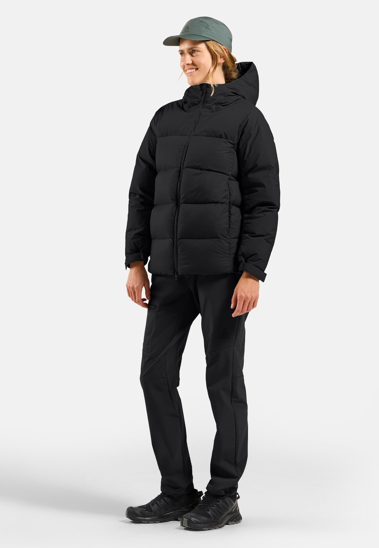 Down Hooded Insulated Jacket