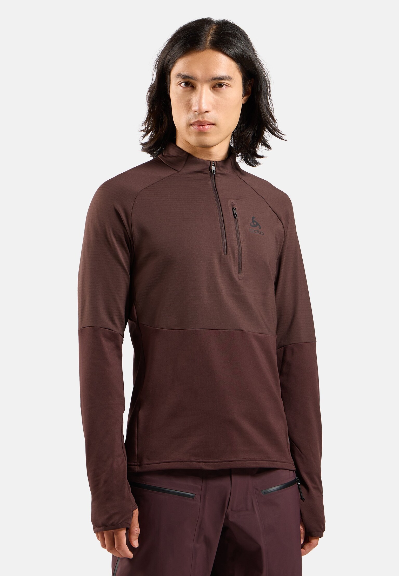 The Descent Ceramiwarm half zip mid layer