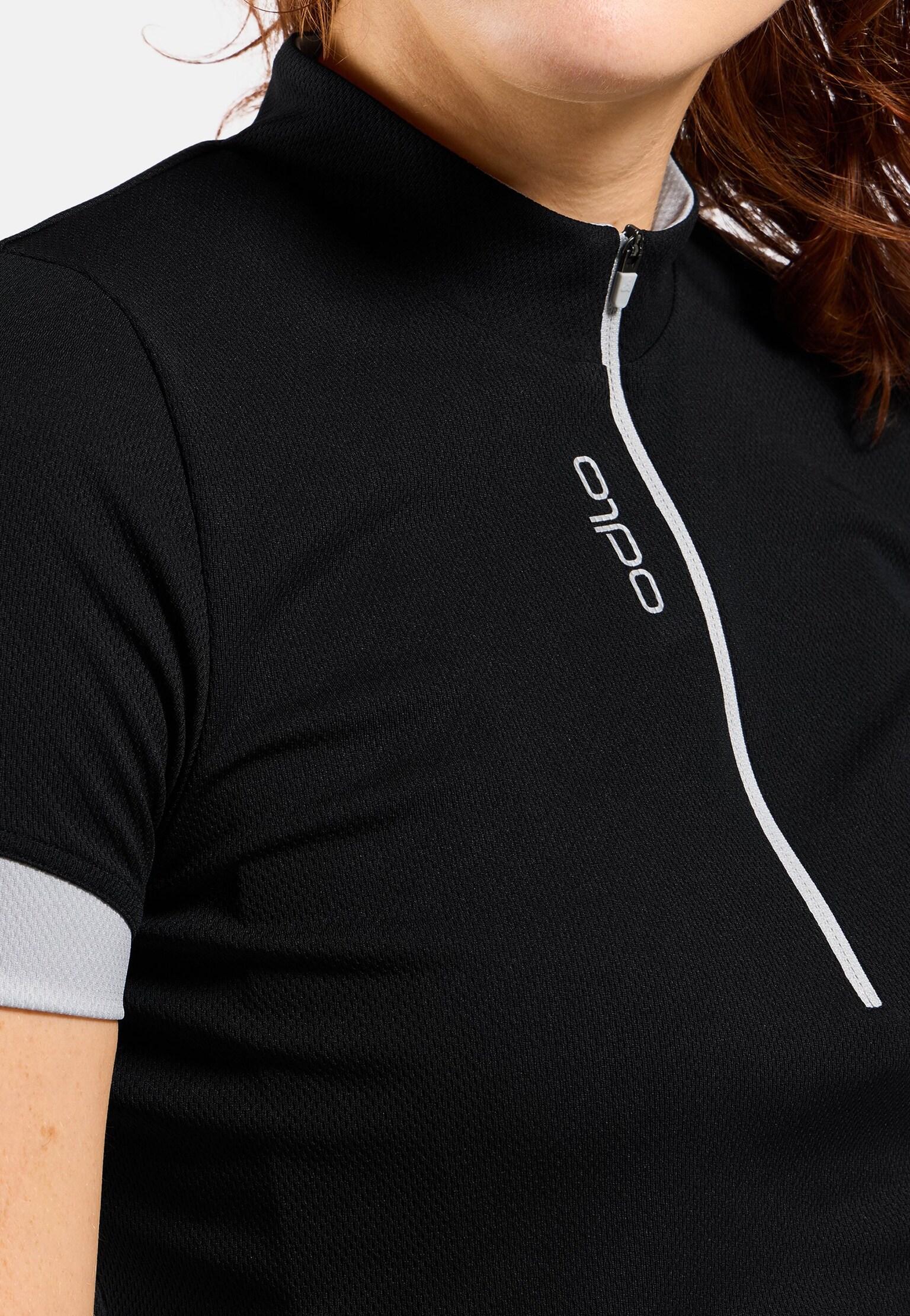 Essentials Radtrikot mit Halbreissverschluss