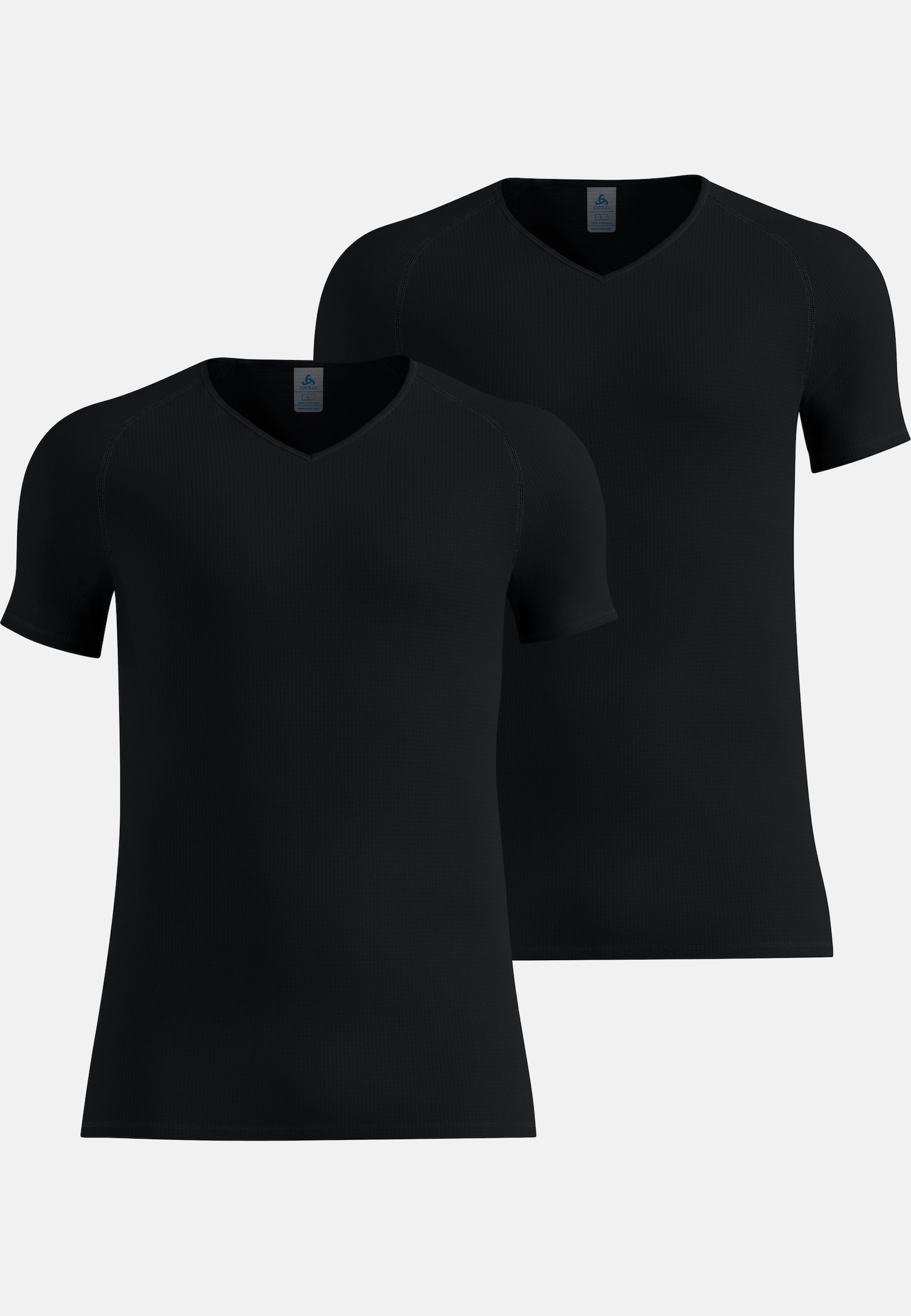 The Active Light v-neck short-sleeve base layer top 2 pack