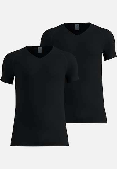 The Active Light v-neck short-sleeve base layer top 2 pack